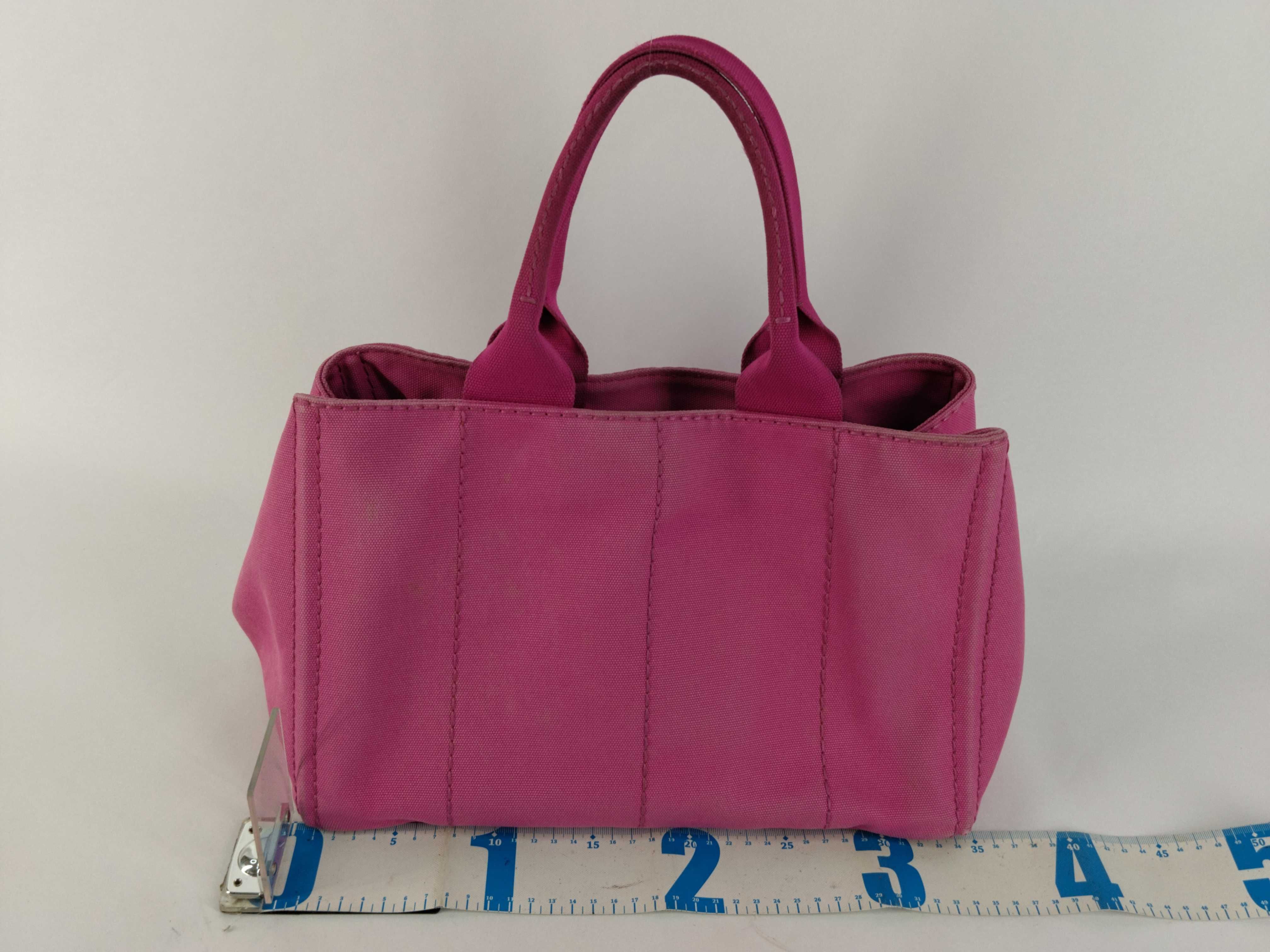 Canaba BN1877 Canvas Handbag, Pink — view 2
