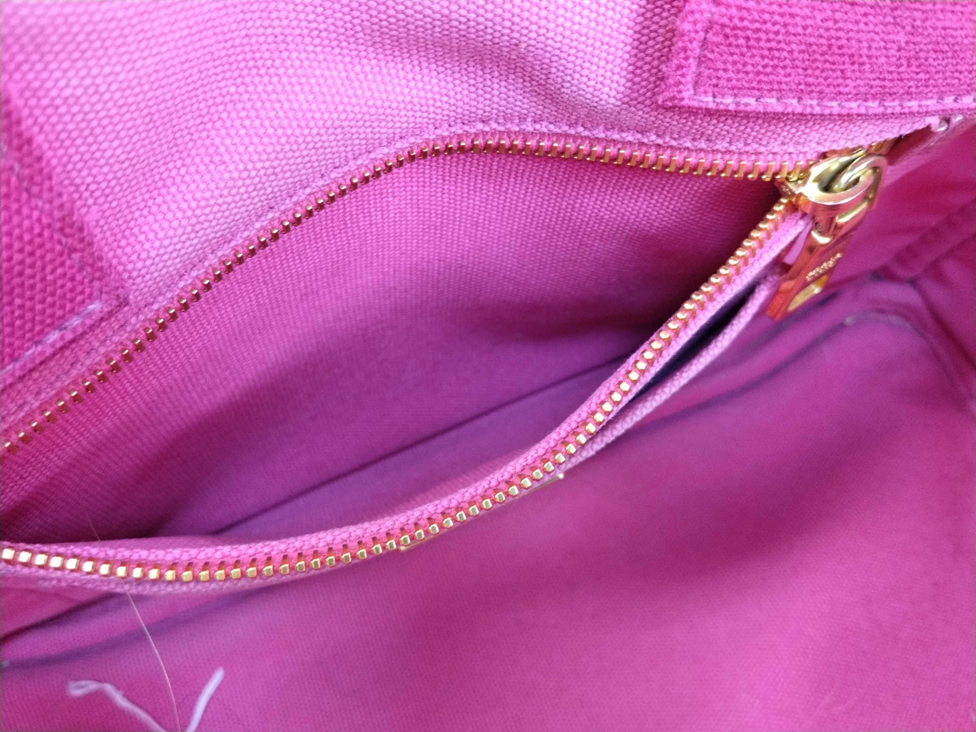 Canaba BN1877 Canvas Handbag, Pink — view 11