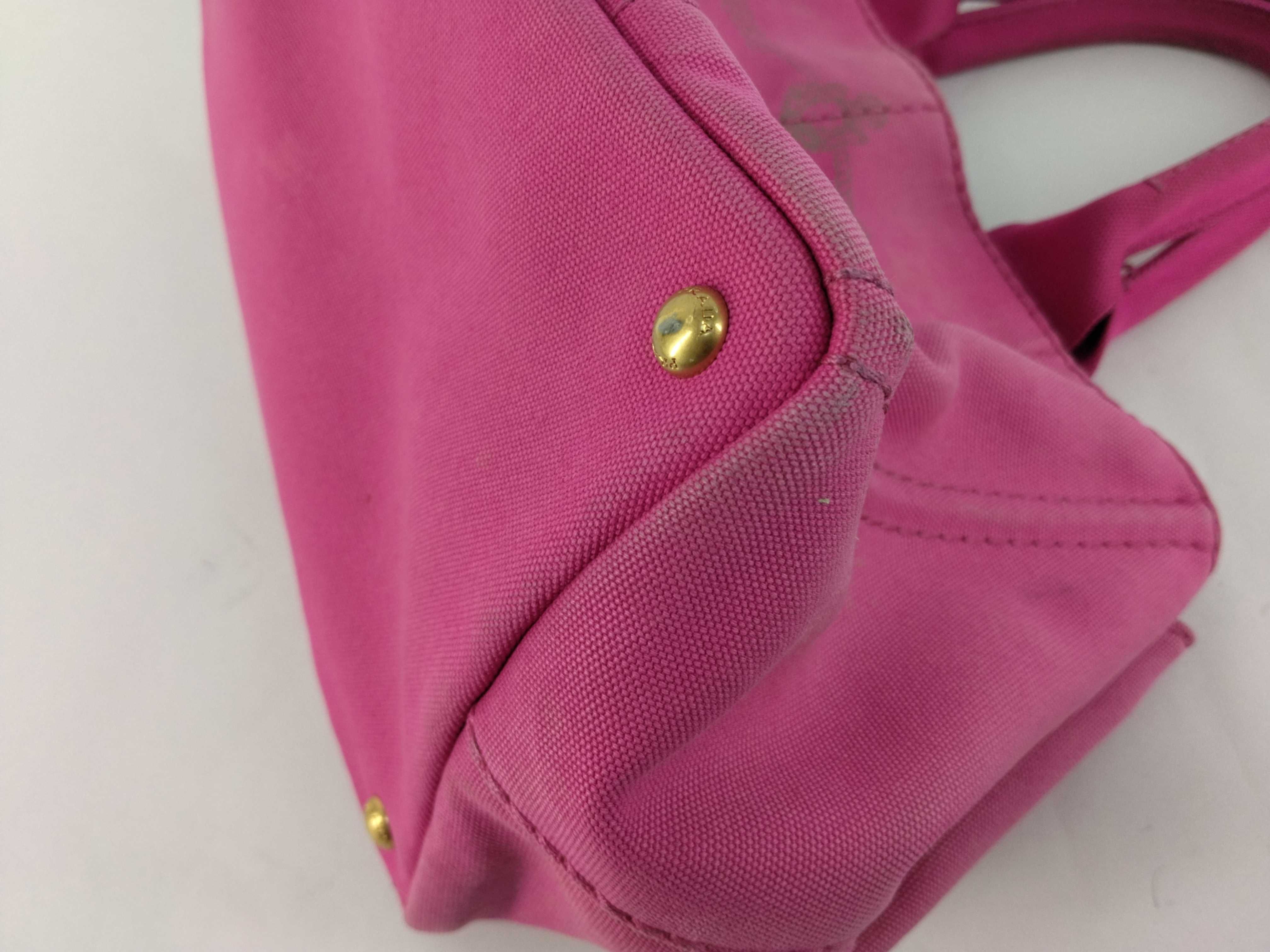 Canaba BN1877 Canvas Handbag, Pink — view 6