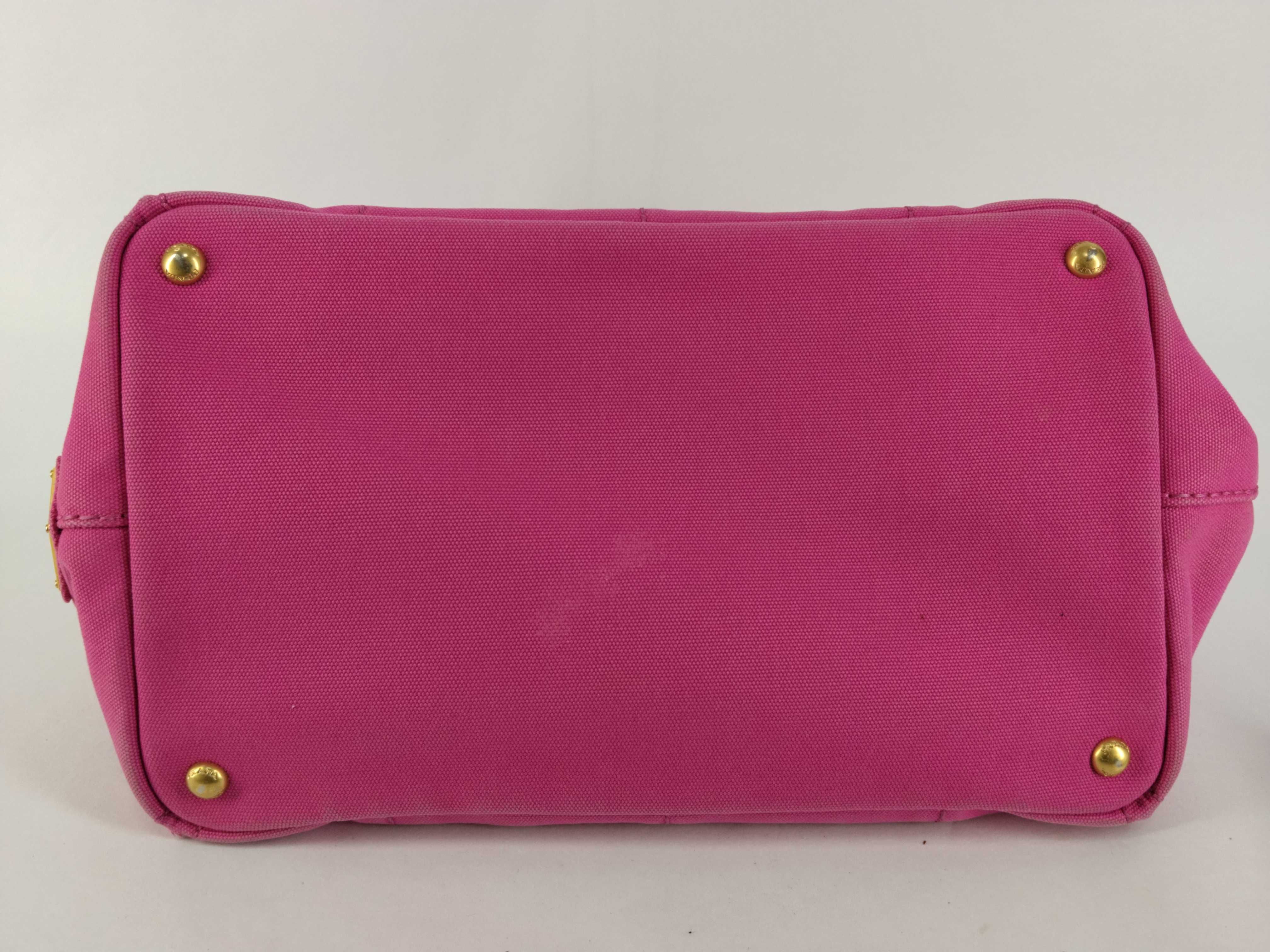 Canaba BN1877 Canvas Handbag, Pink — view 7