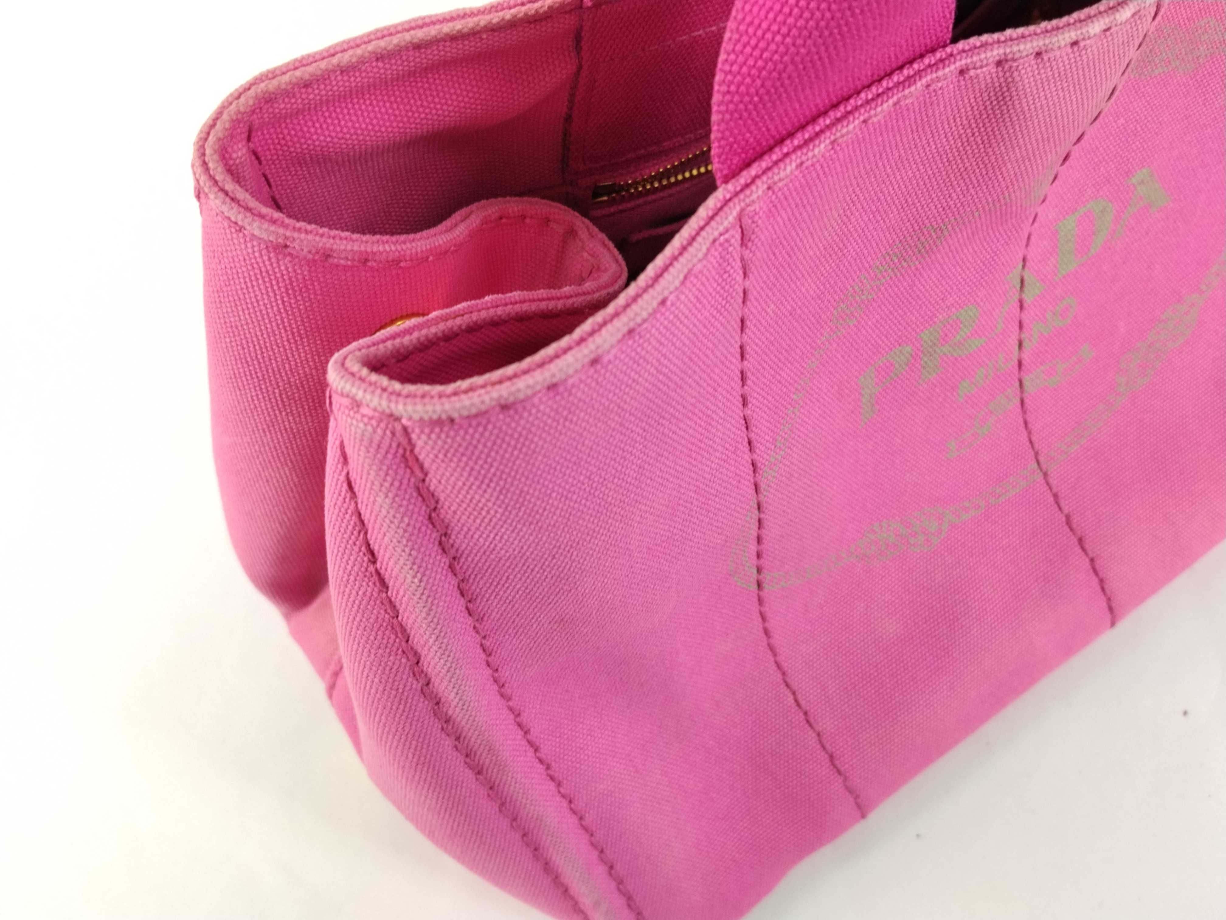 Canaba BN1877 Canvas Handbag, Pink — view 8