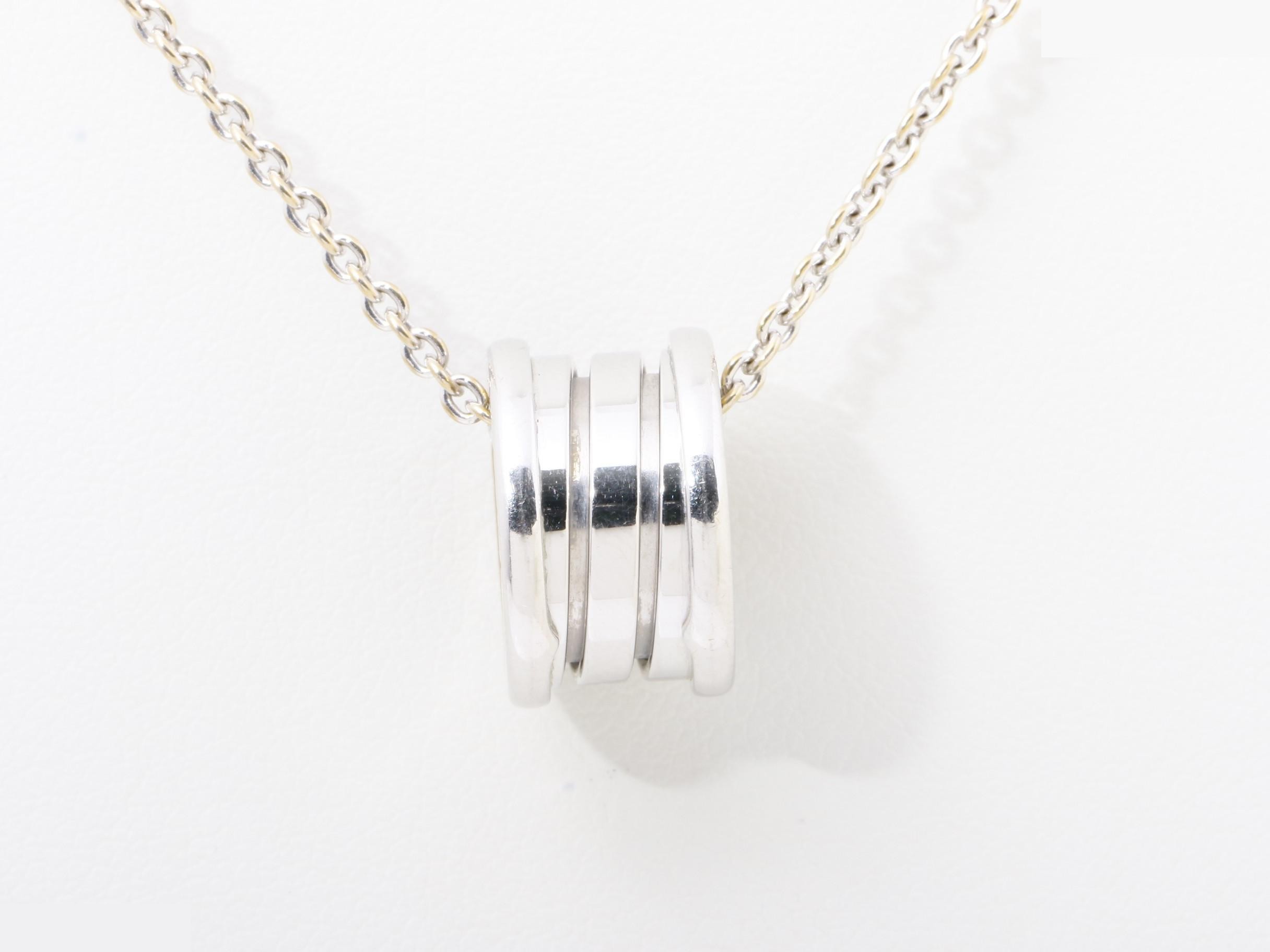 B.zero1 (precious metal) necklace pendant