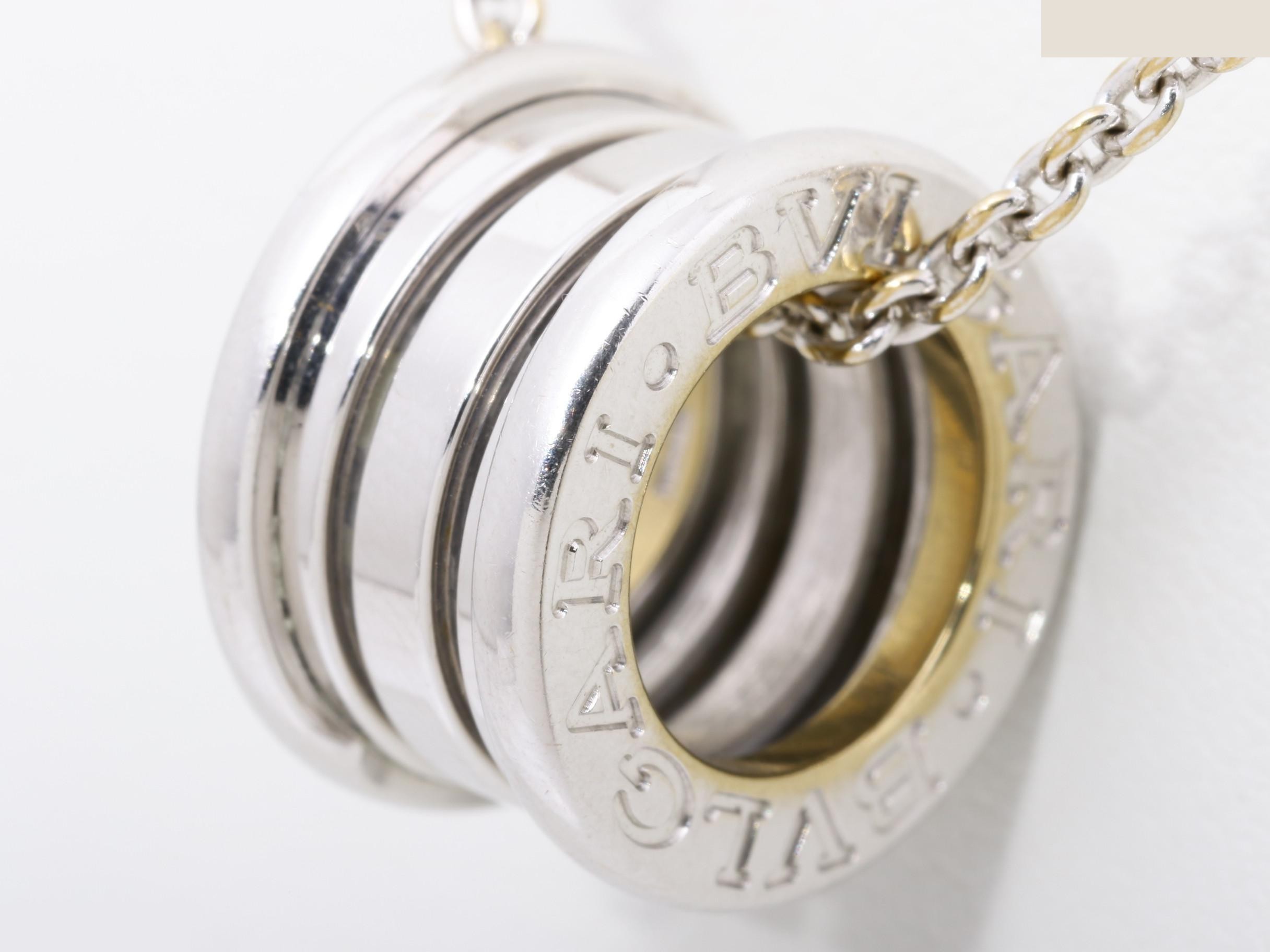 B.zero1 (precious metal) necklace pendant — view 3