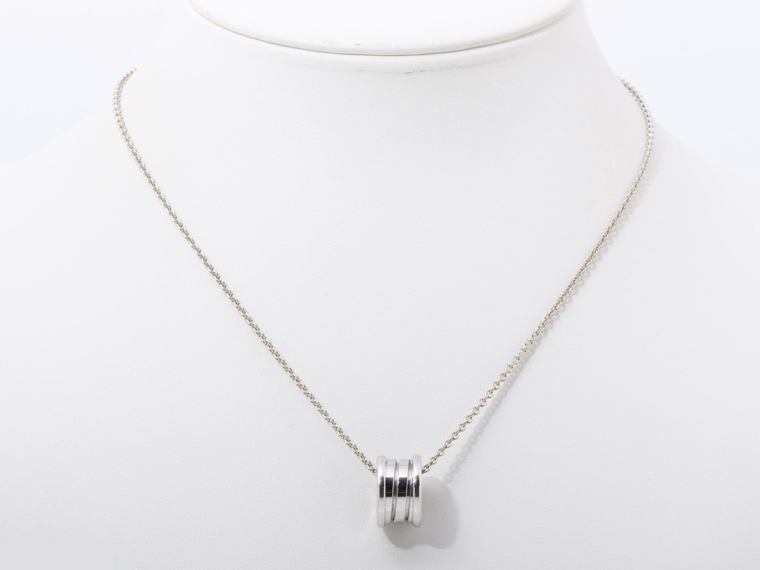 B.zero1 (precious metal) necklace pendant — view 6