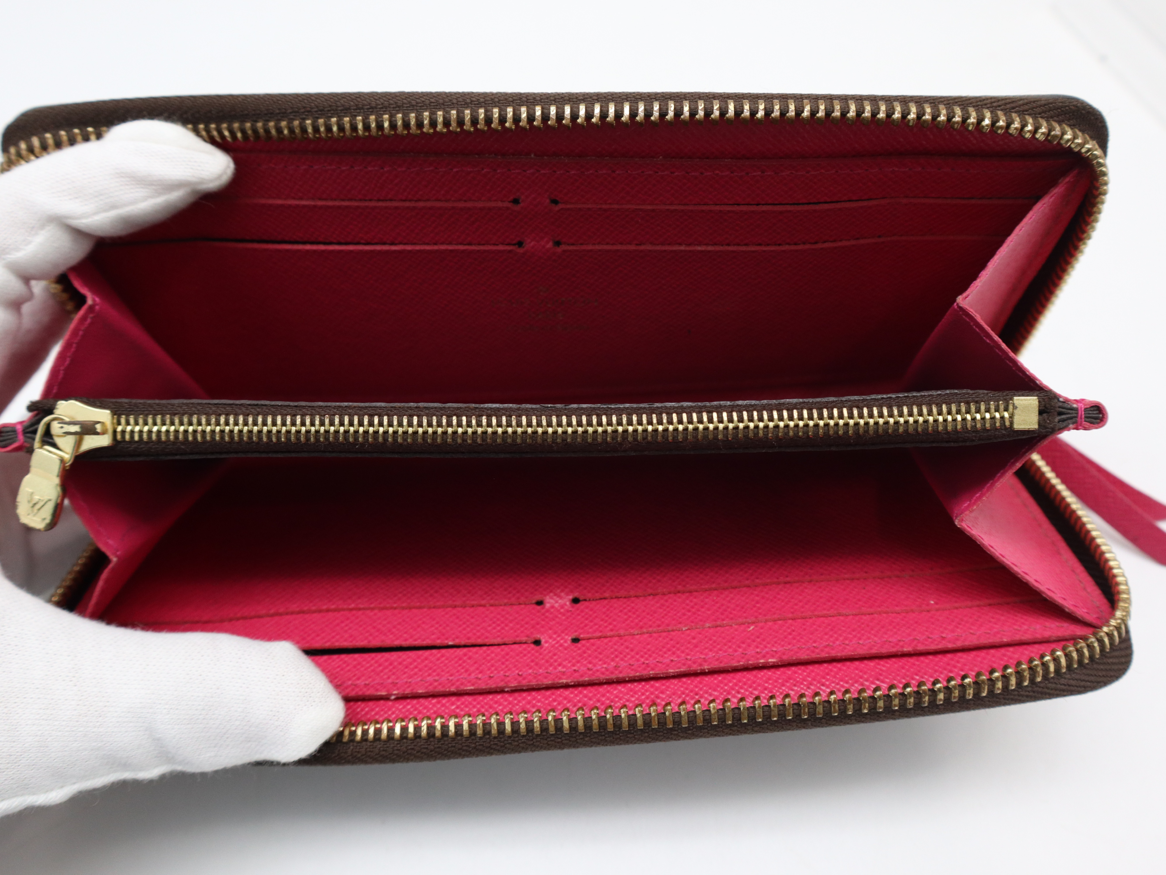 M60742 Monogram Portefeuille Clemence Wallet — view 8