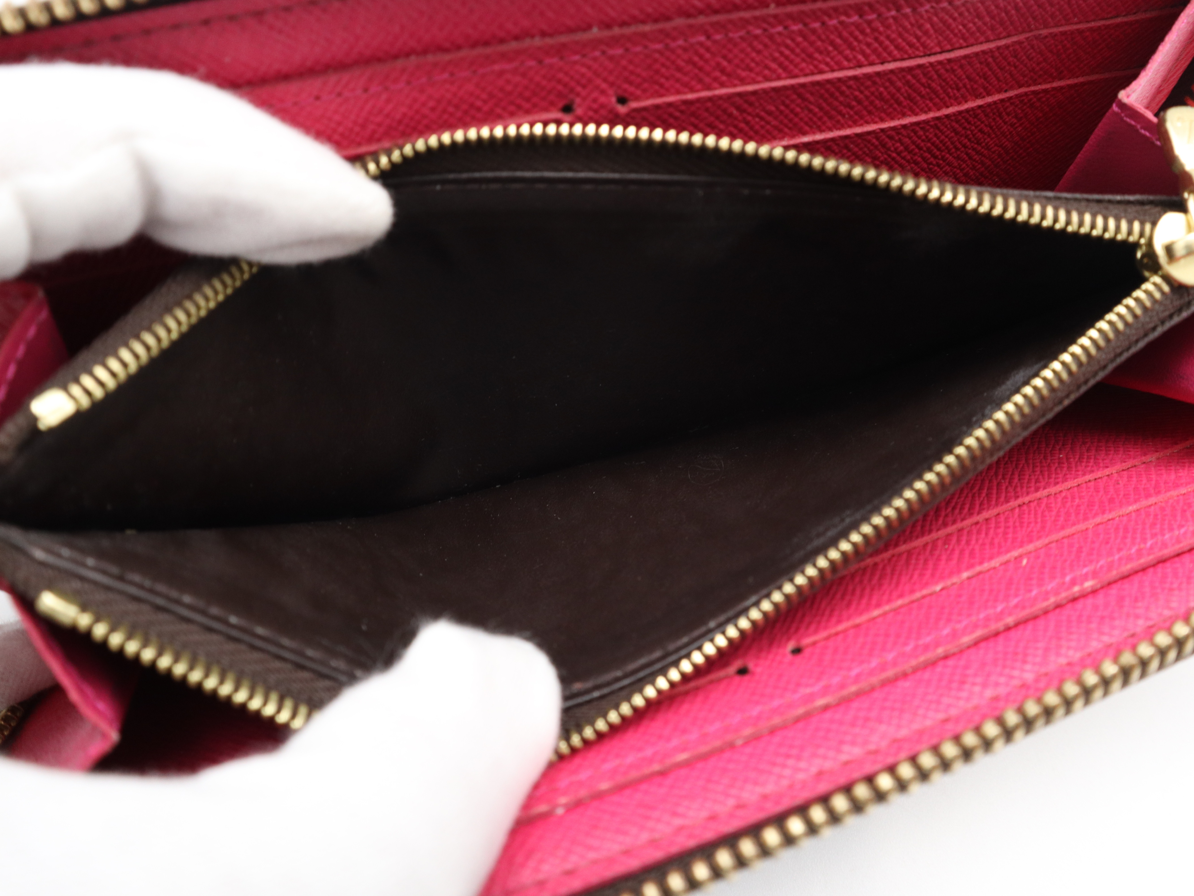 M60742 Monogram Portefeuille Clemence Wallet — view 10