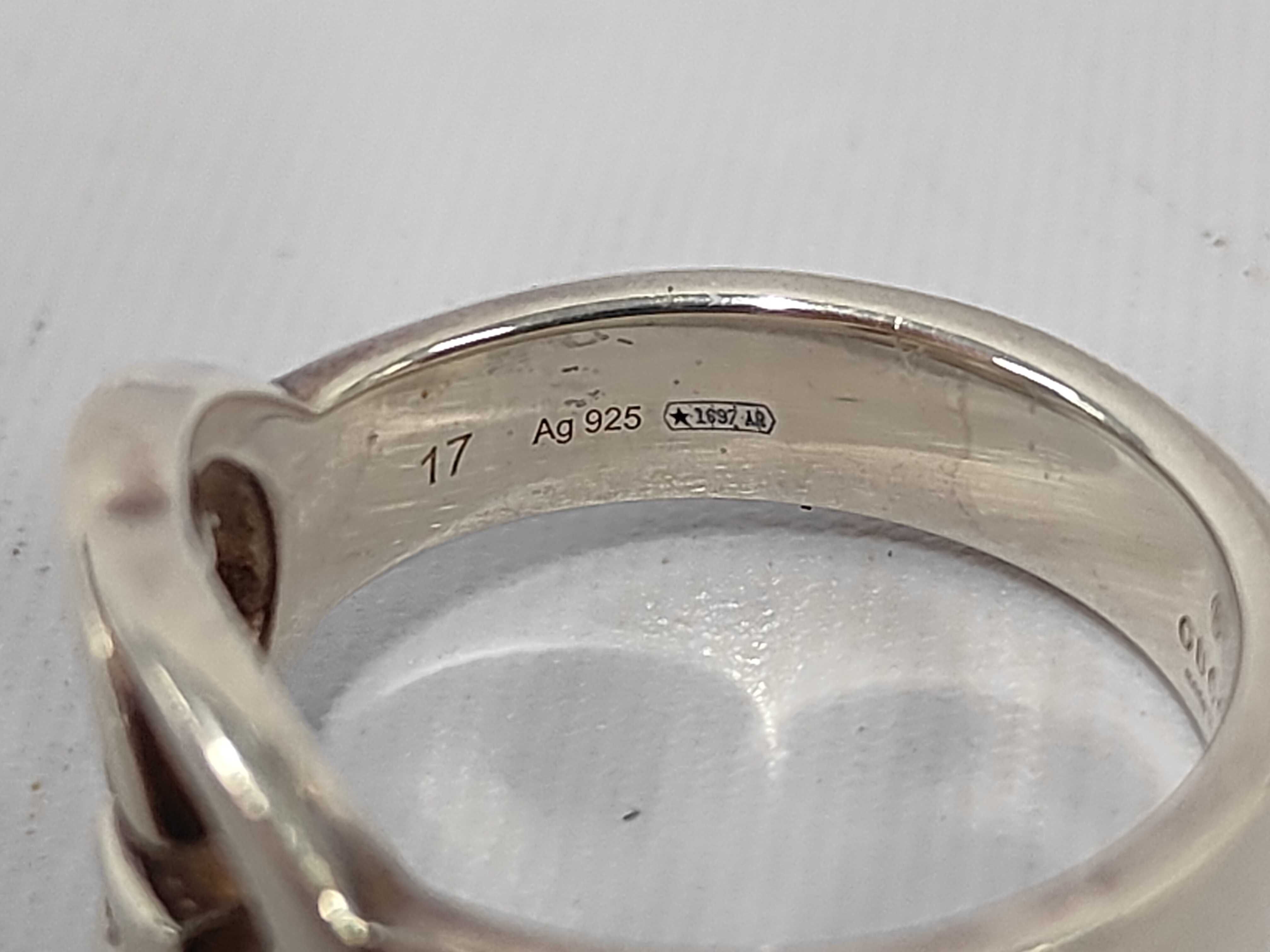 Interlocking G Sterling Silver 925 Ring — view 5
