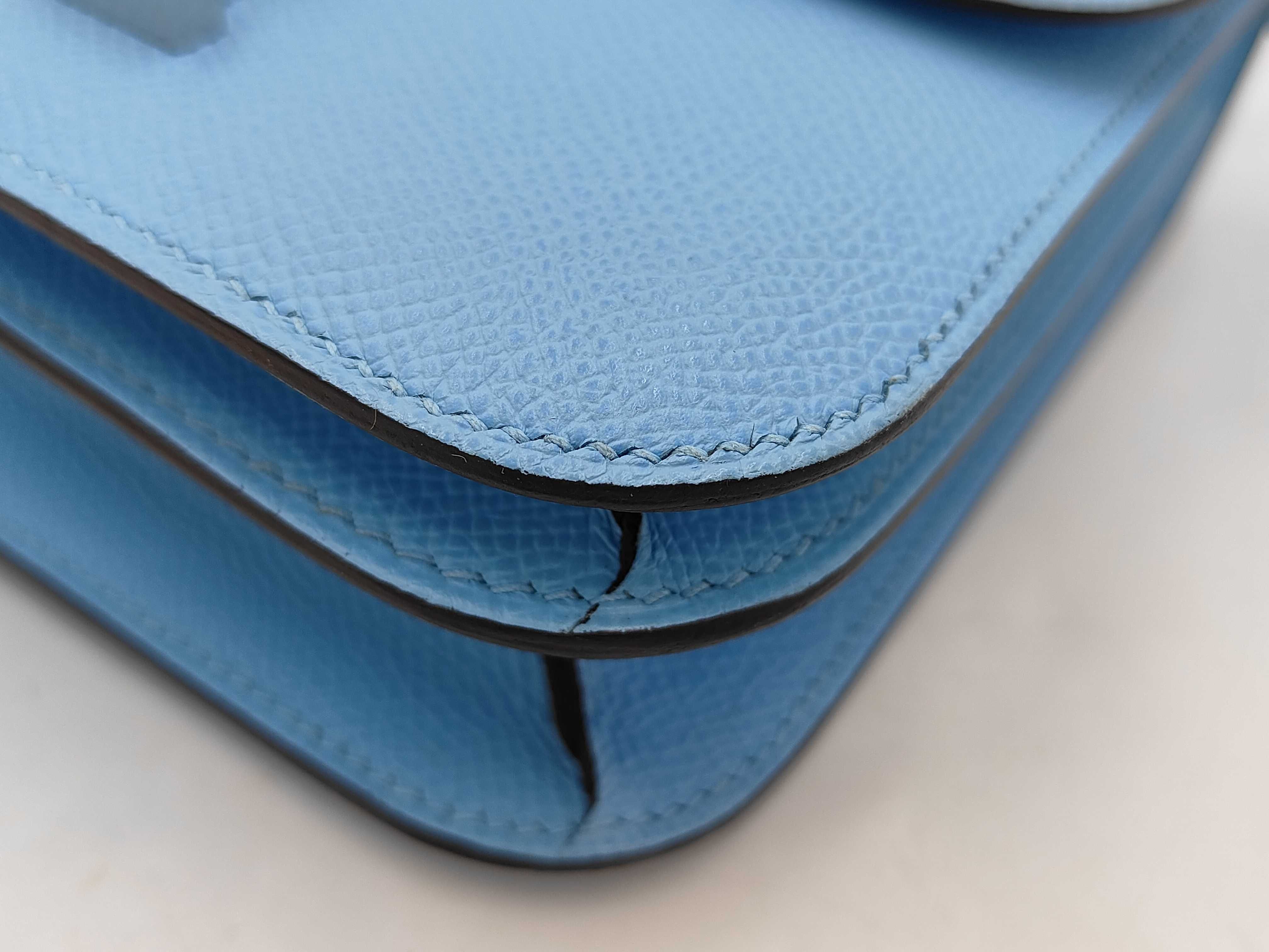 Constance Mini, light blue, U-stamp shoulder bag — view 4