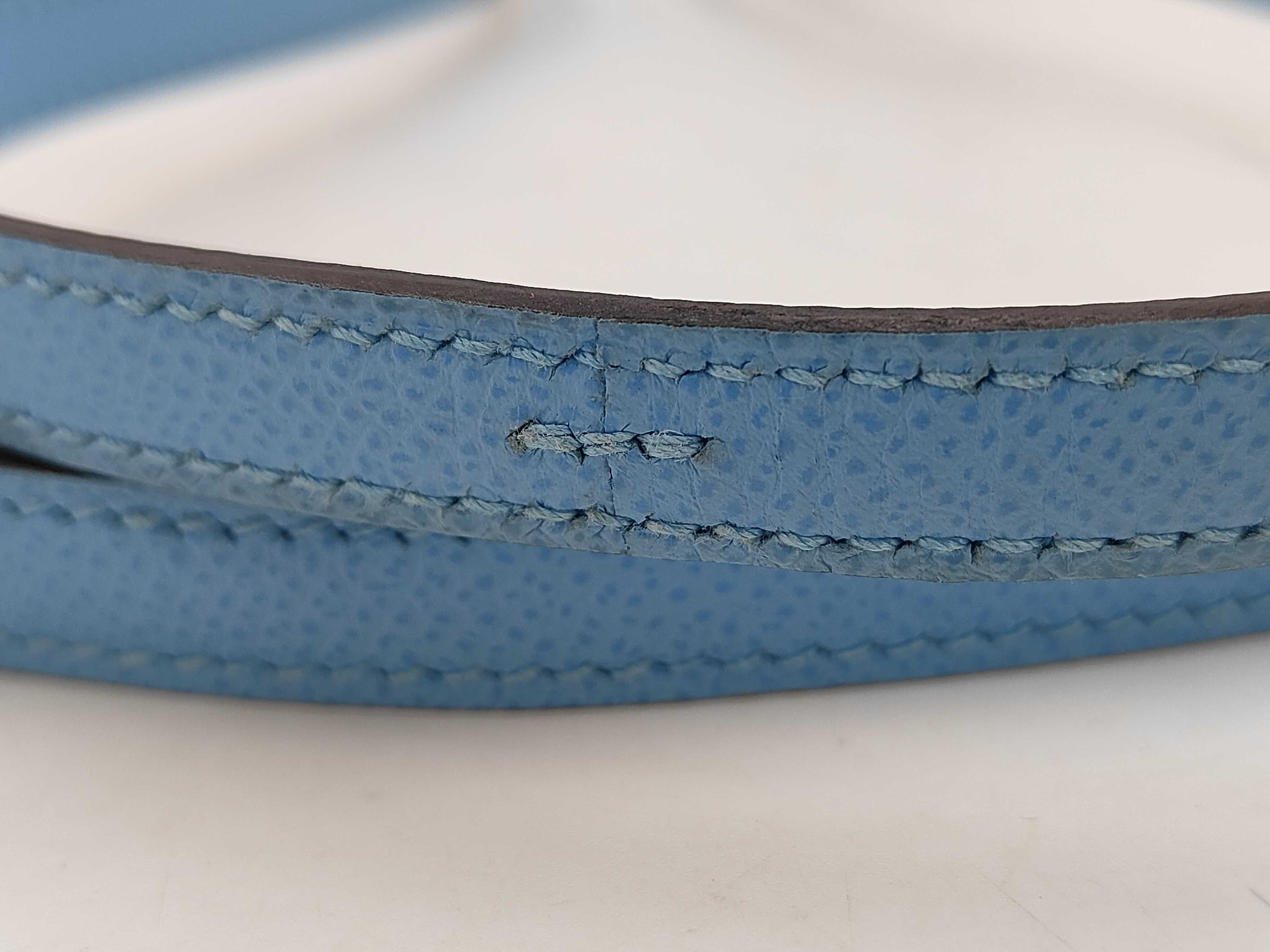 Constance Mini, light blue, U-stamp shoulder bag — view 6