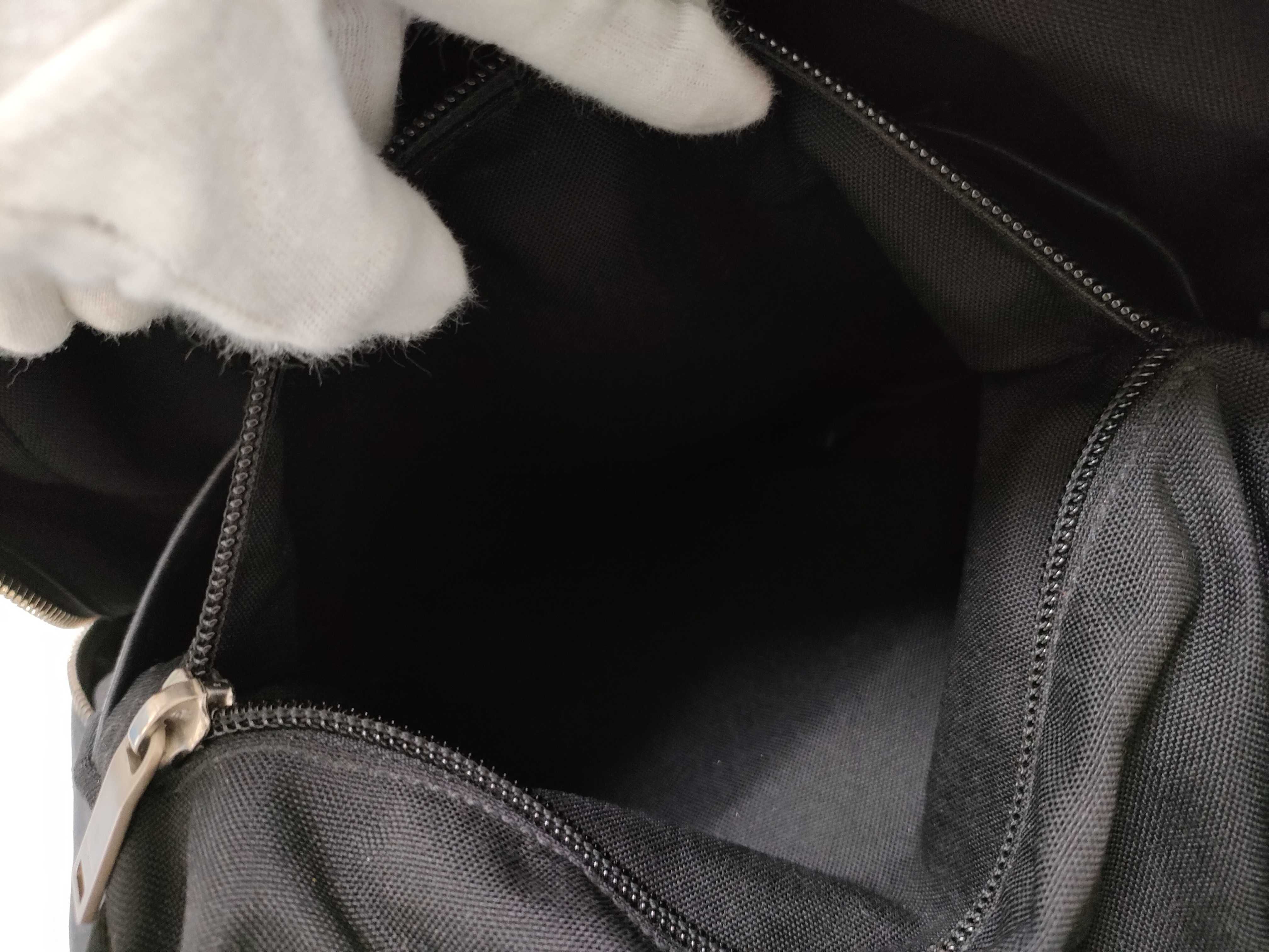 Leather Backpack/Rucksack, Black — view 15