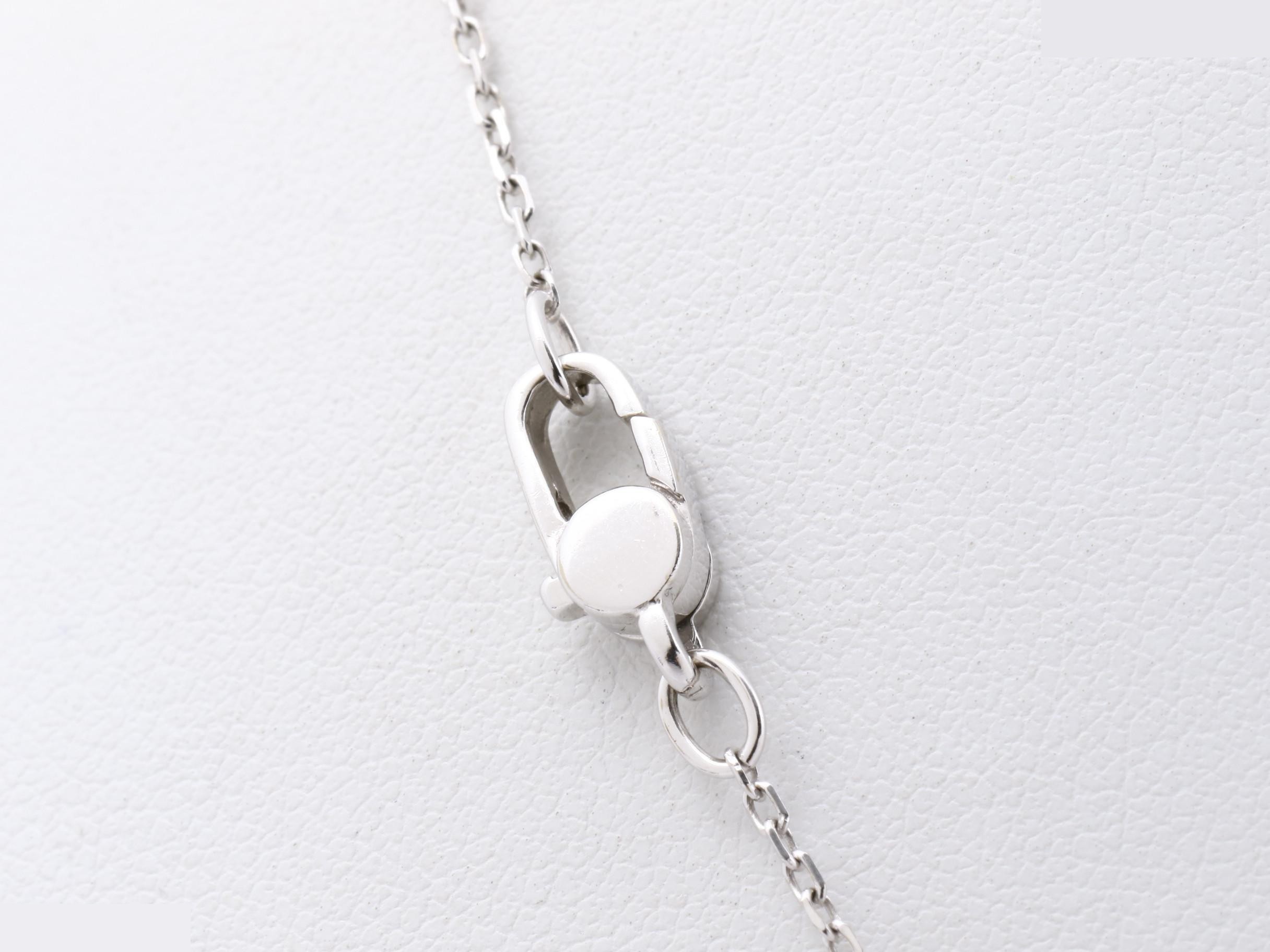 K18WG ICON necklace, 7.7g, 40cm — view 5