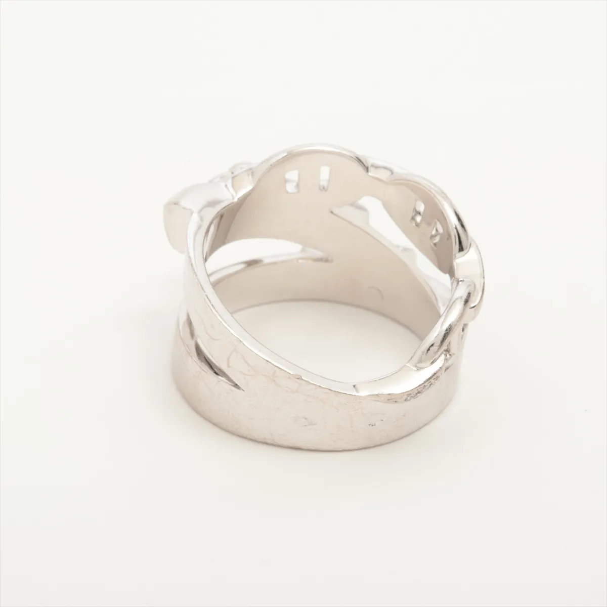 Aluminum Diamond Ring 750(WG) 13.1g 0.32 55 13G1392 Bruise — view 2