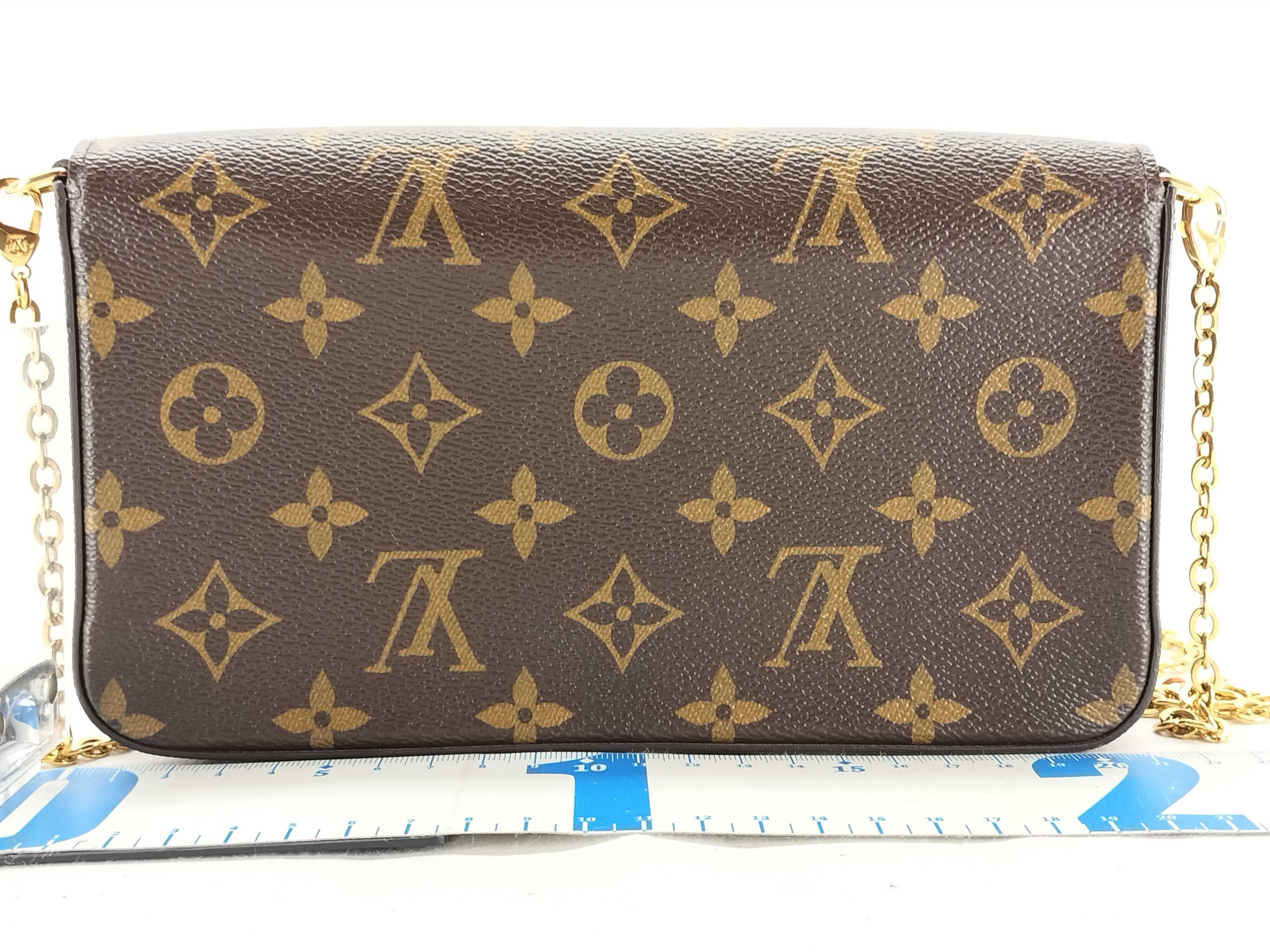 Monogram Pochette Felicie Shoulder Bag — view 2