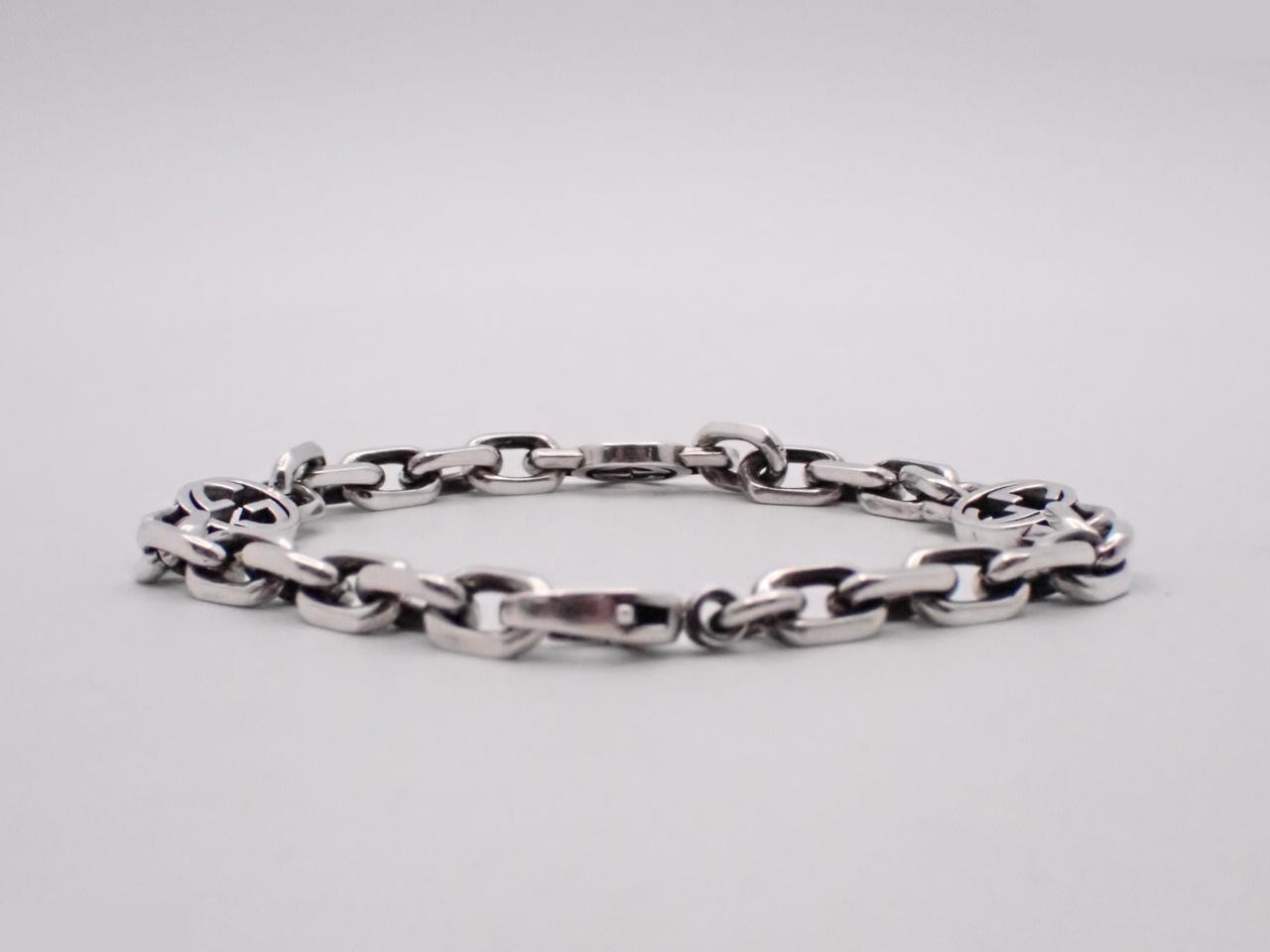 Interlocking G Silver Bracelet, Ag925/20.7 — view 2