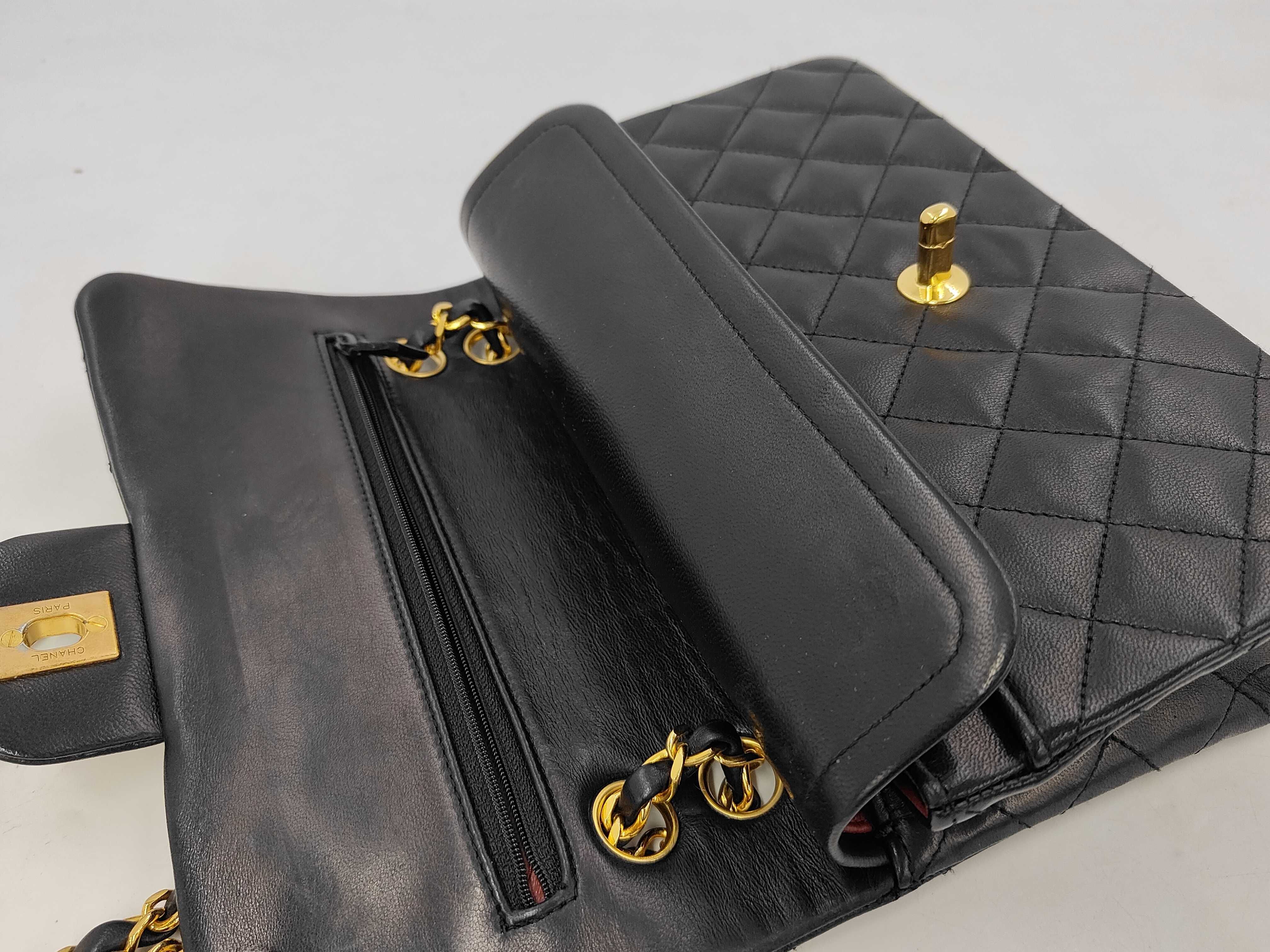 Matelassé 23 Lambskin Double Flap Double Chain Shoulder Bag — view 6