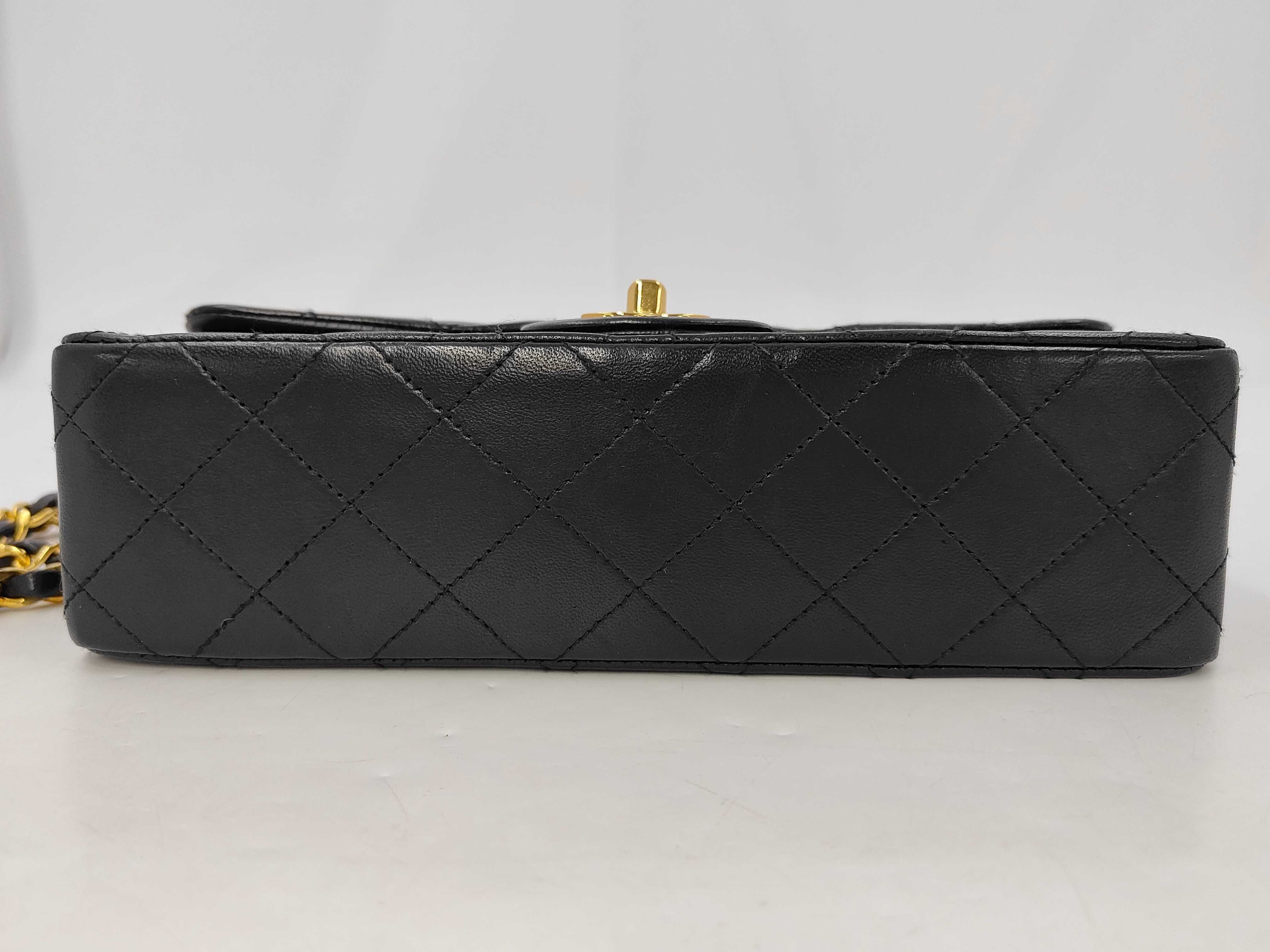 Matelassé 23 Lambskin Double Flap Double Chain Shoulder Bag — view 8