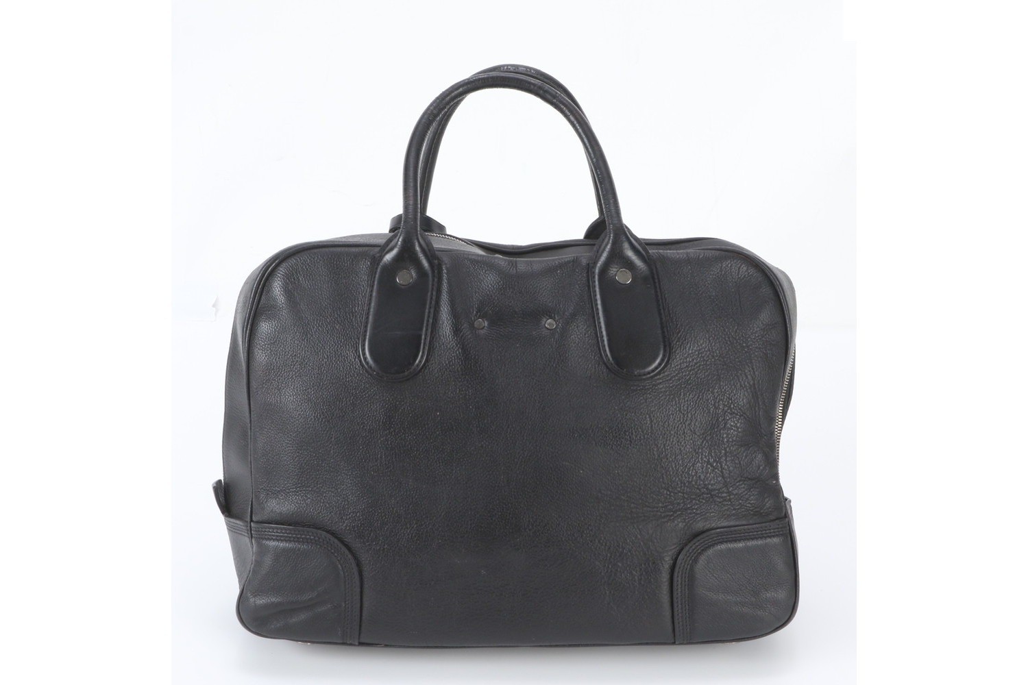 Cuir Wrinkle Soft Briefcase M95778 Leather Business Bag — view 3