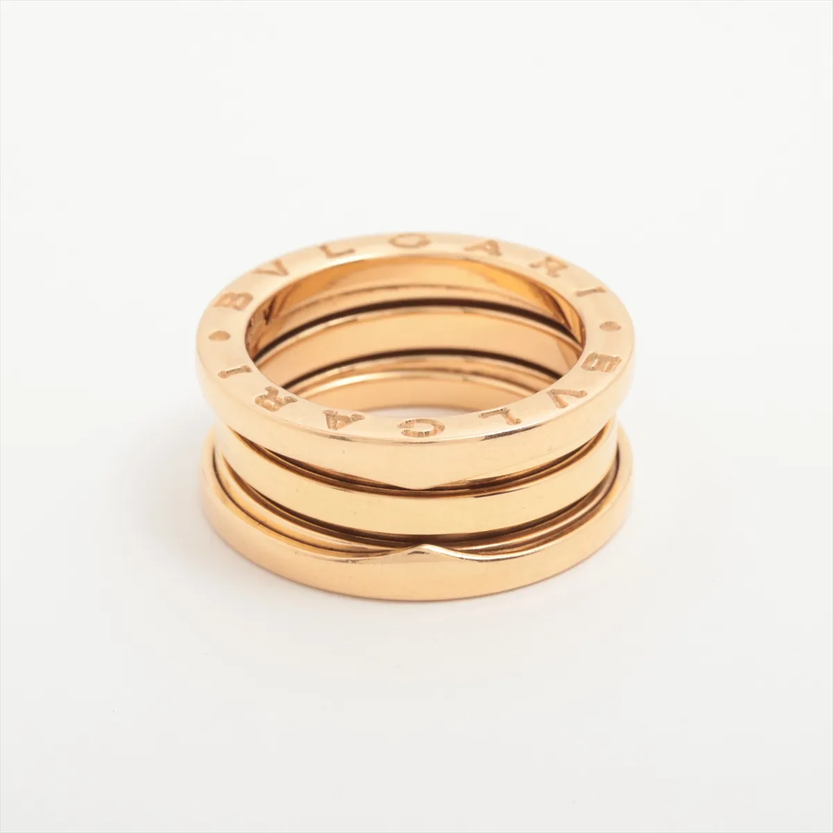 B.zero1 Ring, 750 (PG), 9.2g, faulty spring, scratches. — view 2