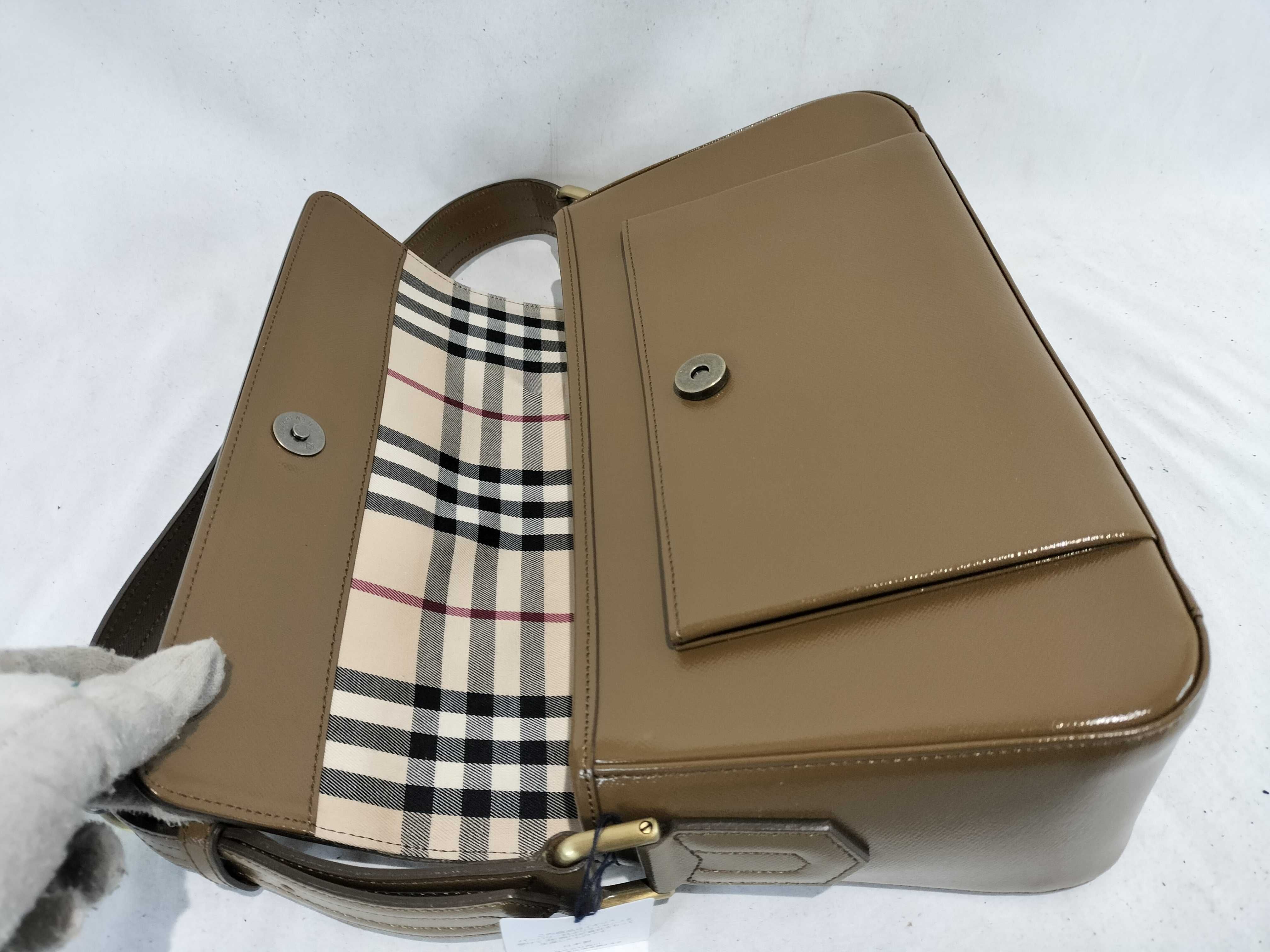 Leather Shoulder Handbag — view 9