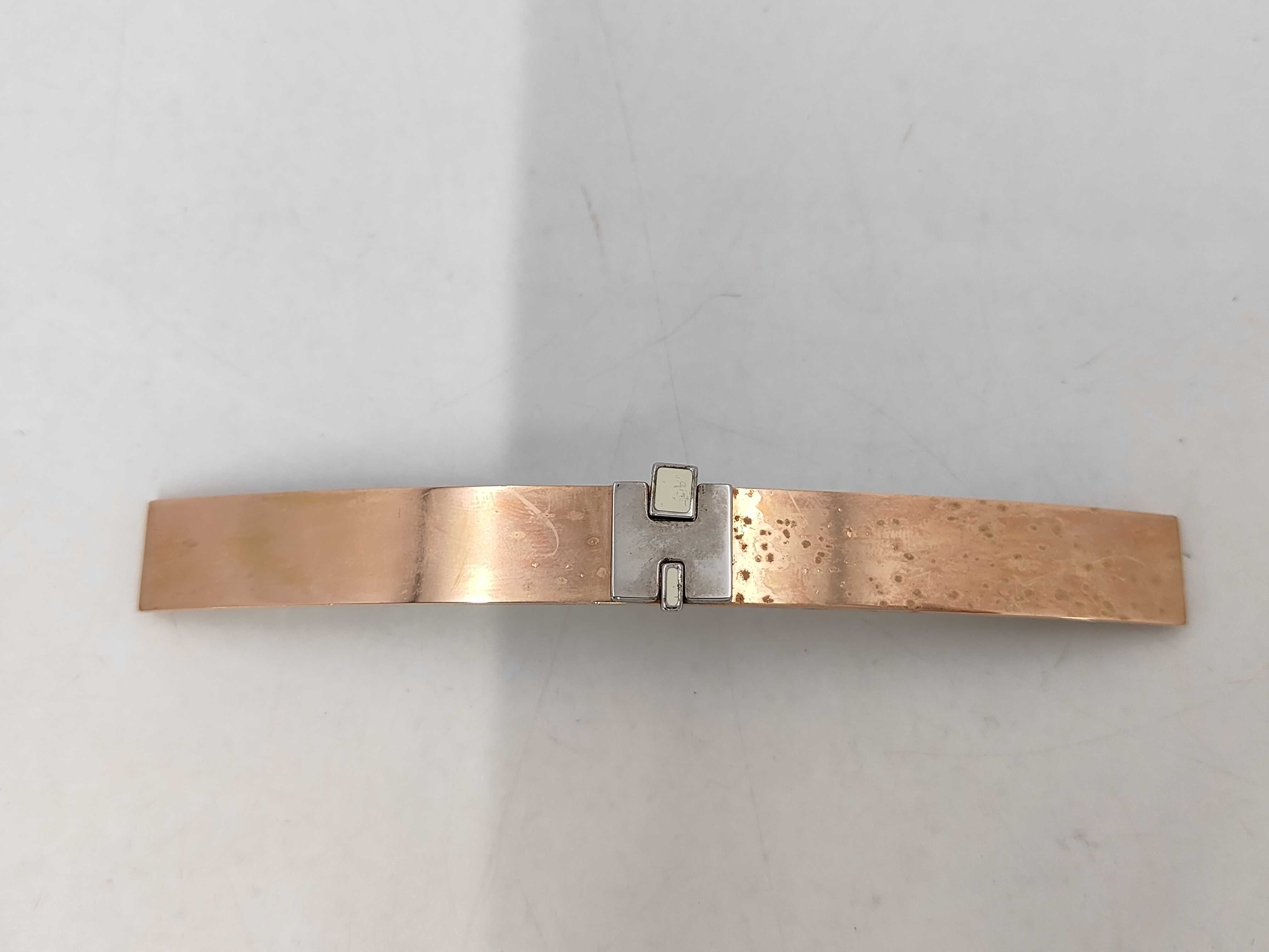 Eileen Pink Gold Barrette Hair Accessory