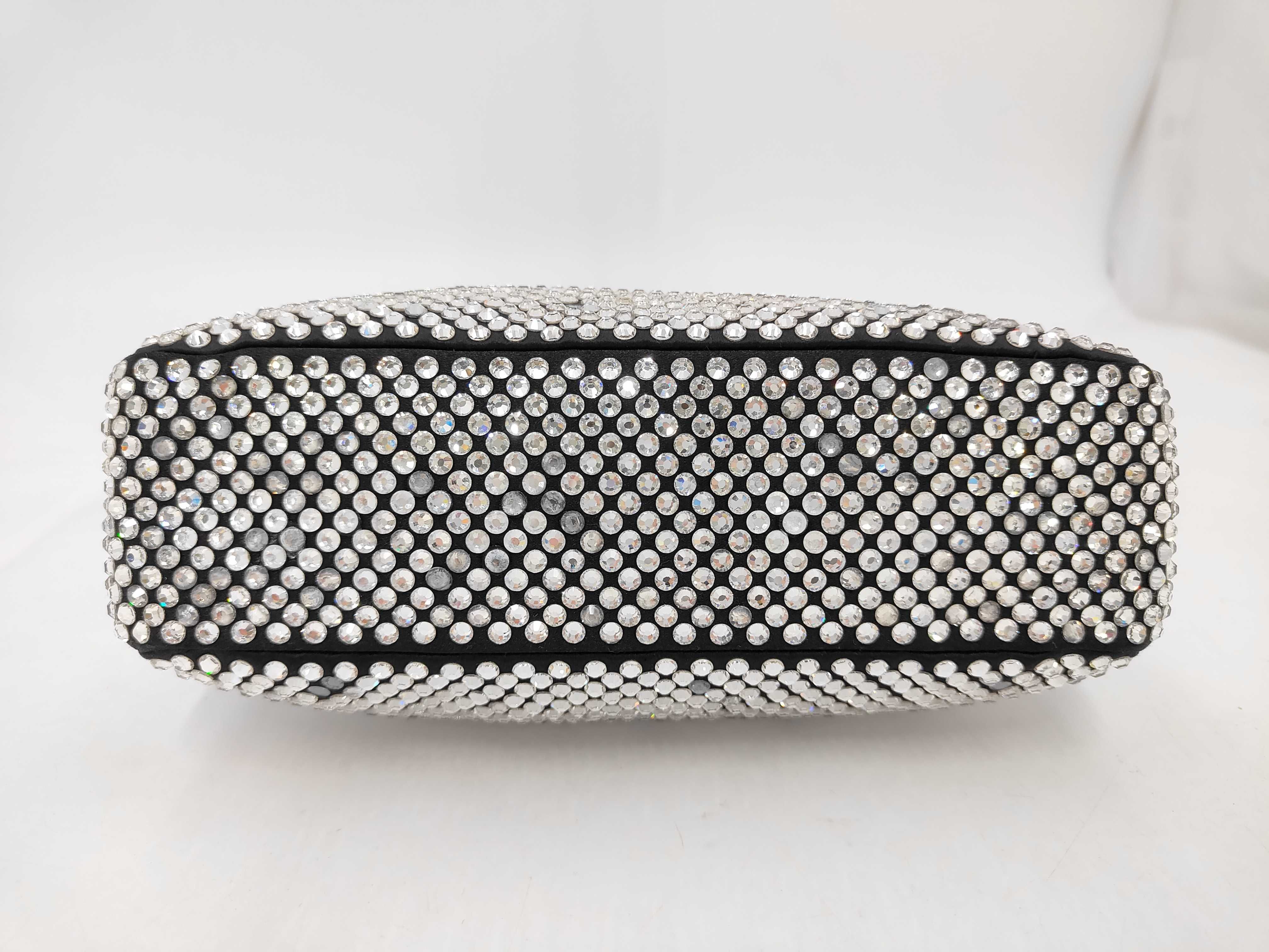 Nylon Crystal RFID Handbag — view 3