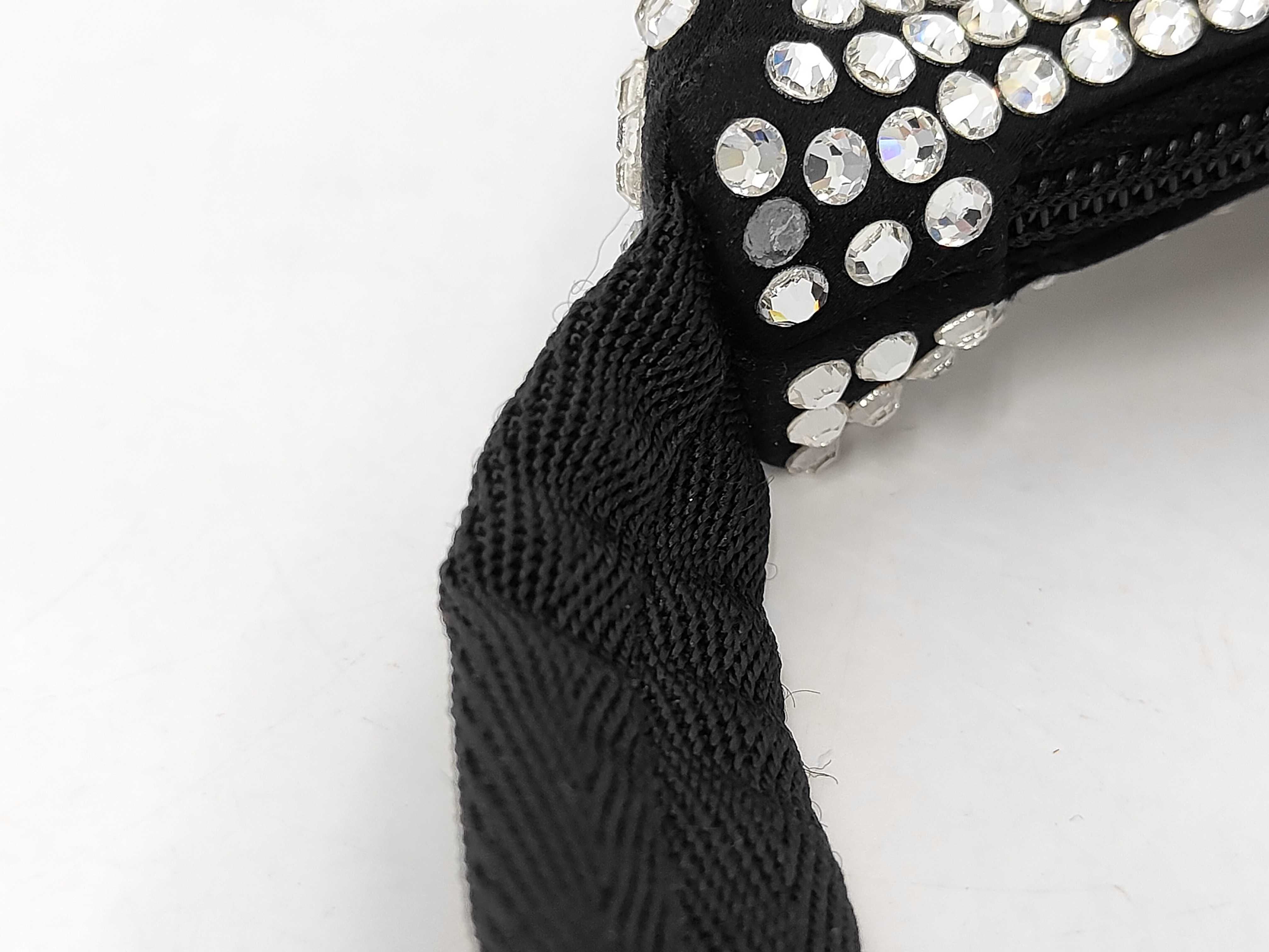 Nylon Crystal RFID Handbag — view 6