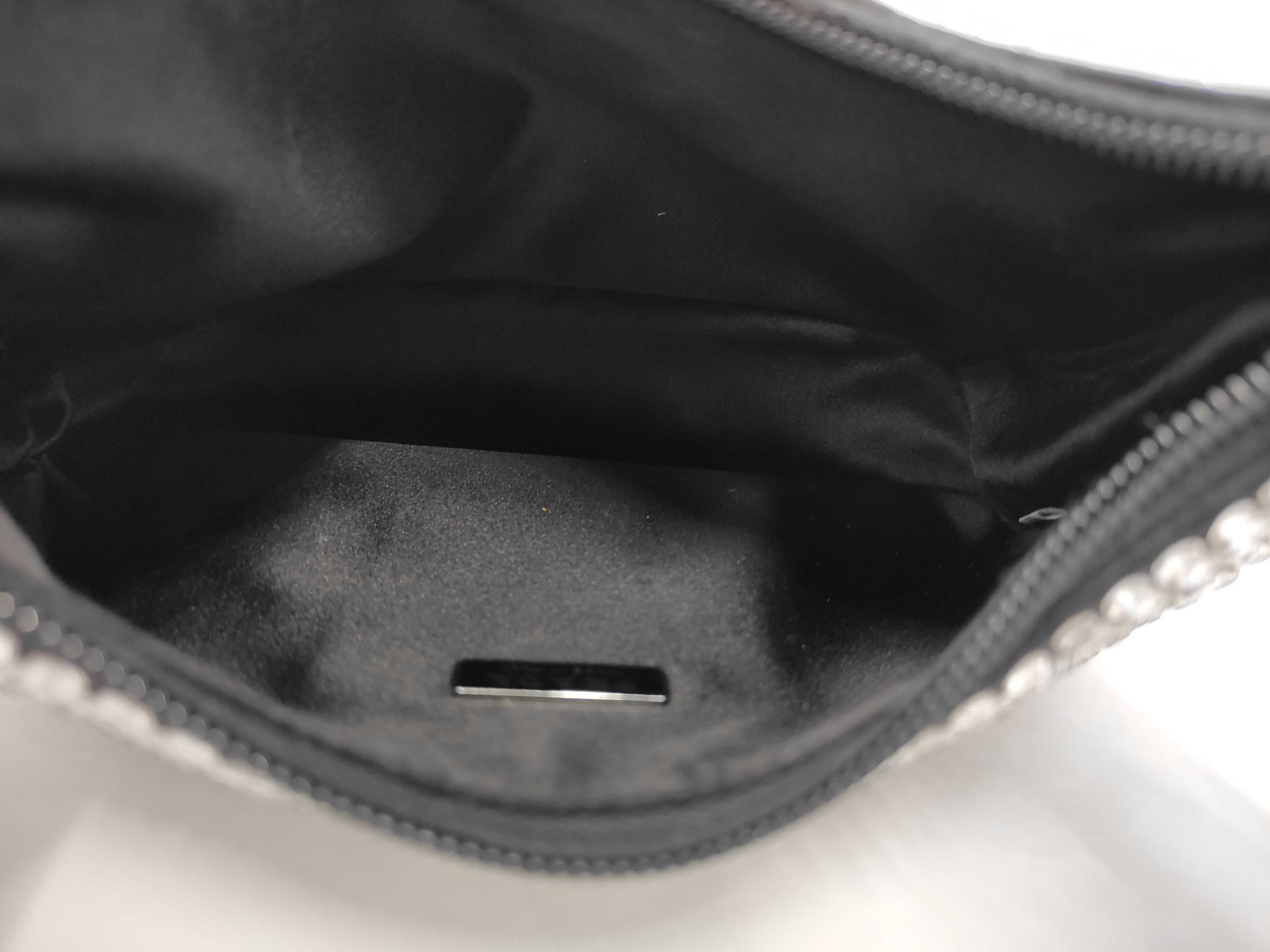 Nylon Crystal RFID Handbag — view 7