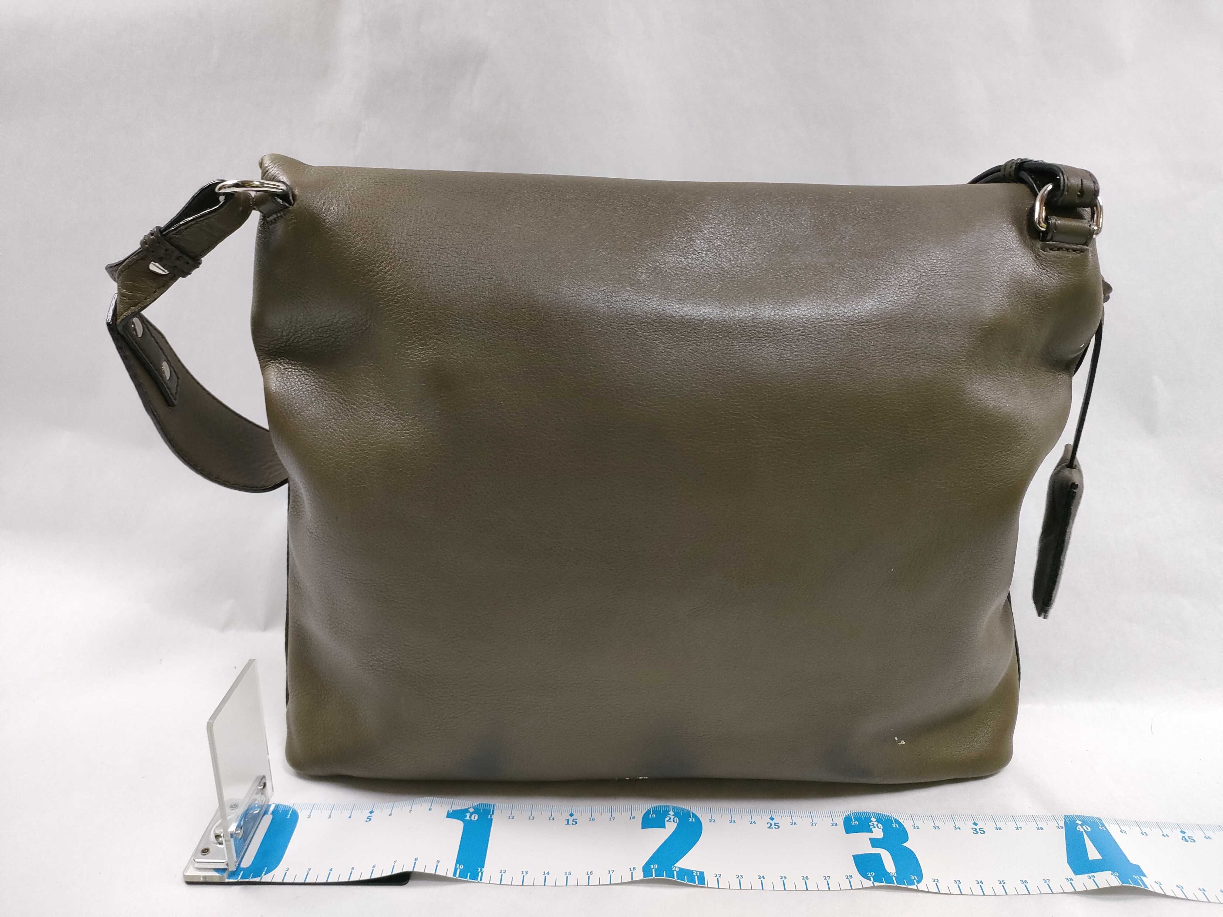 Leather Studded Shoulder Bag — view 2