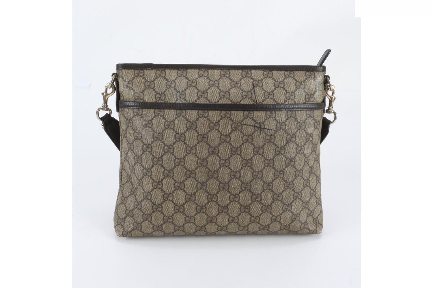 GG Supreme 288924 Leather Shoulder Bag (Crossbody) — view 3