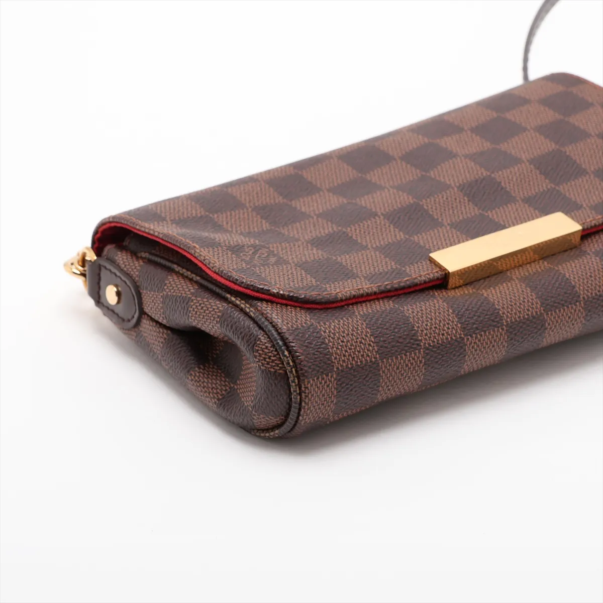 Damier Favorite PM N41276 DU4137 Brown — view 4