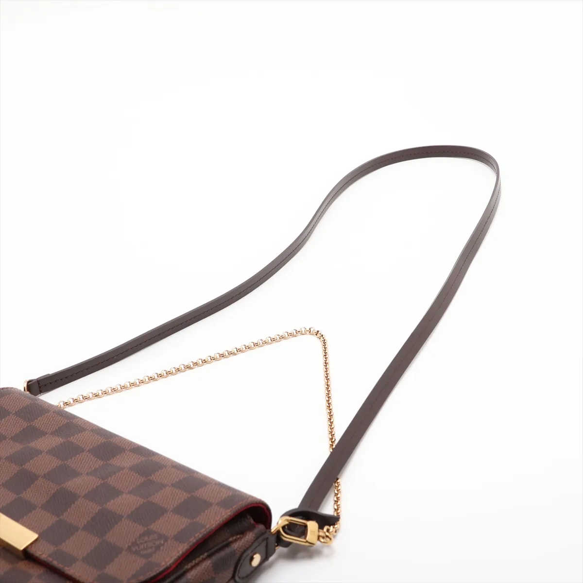 Damier Favorite PM N41276 DU4137 Brown — view 5