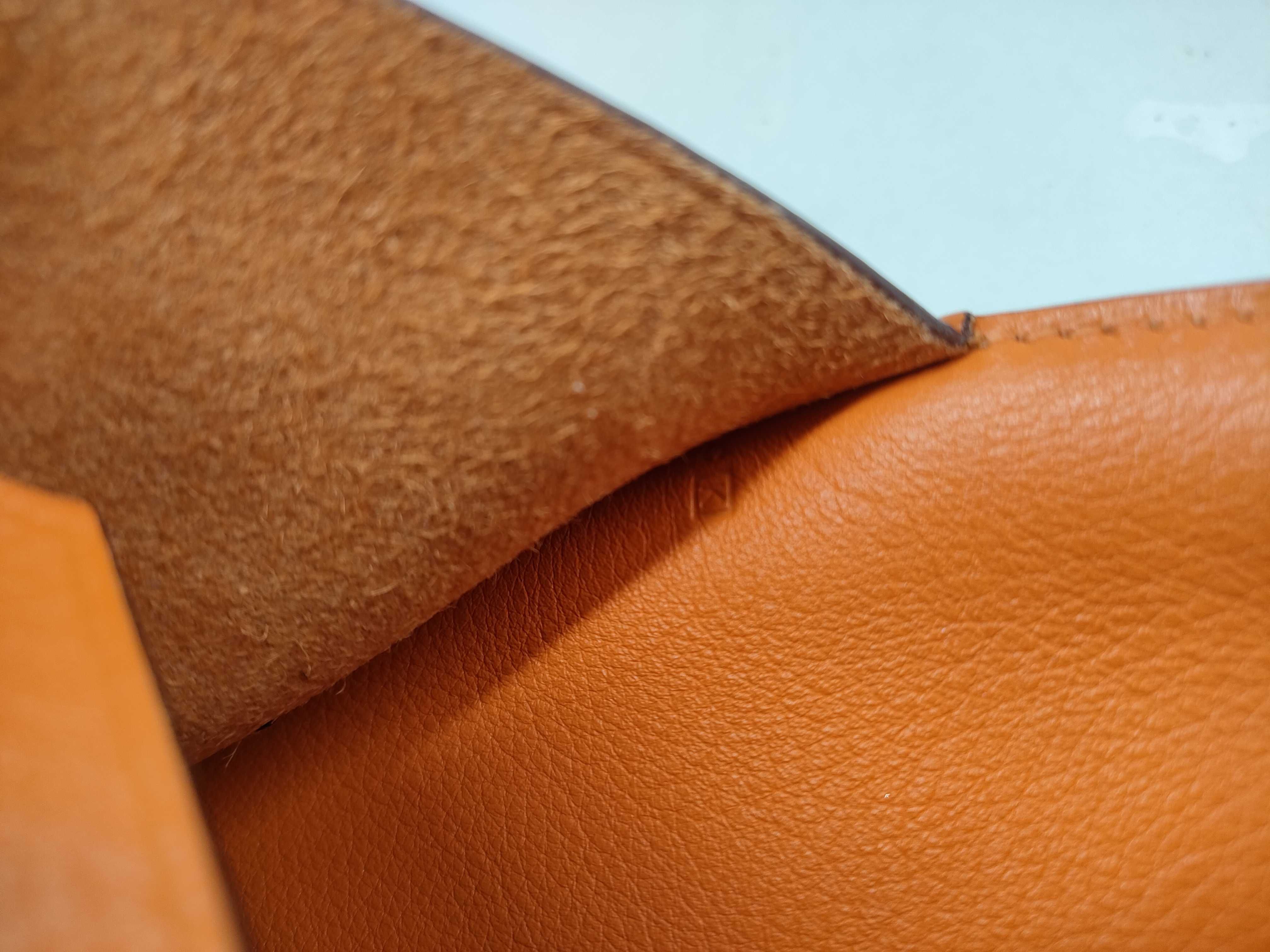 Onimetou 2 Veau Swift Orange Shoulder Bag — view 13