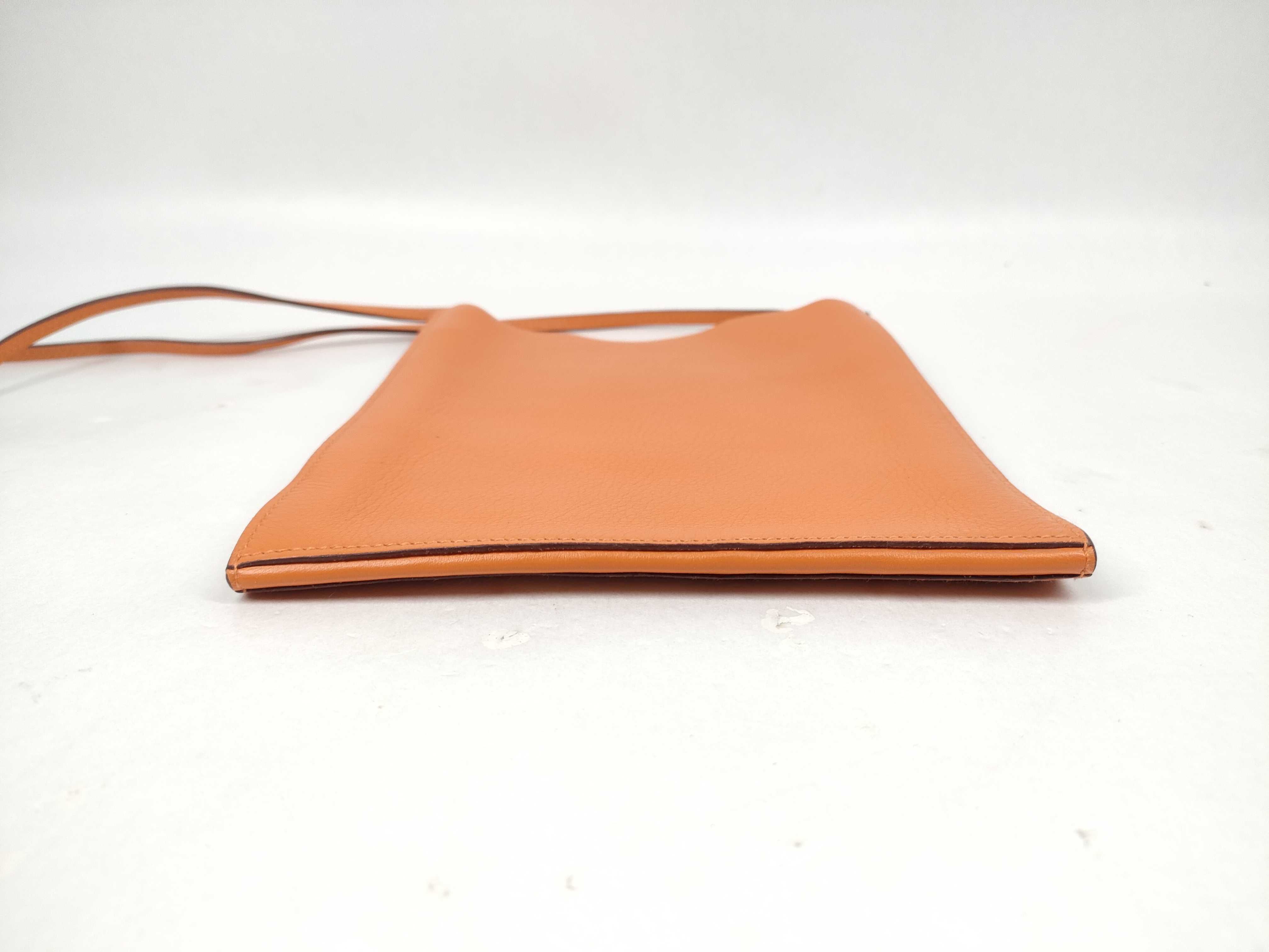 Onimetou 2 Veau Swift Orange Shoulder Bag — view 3
