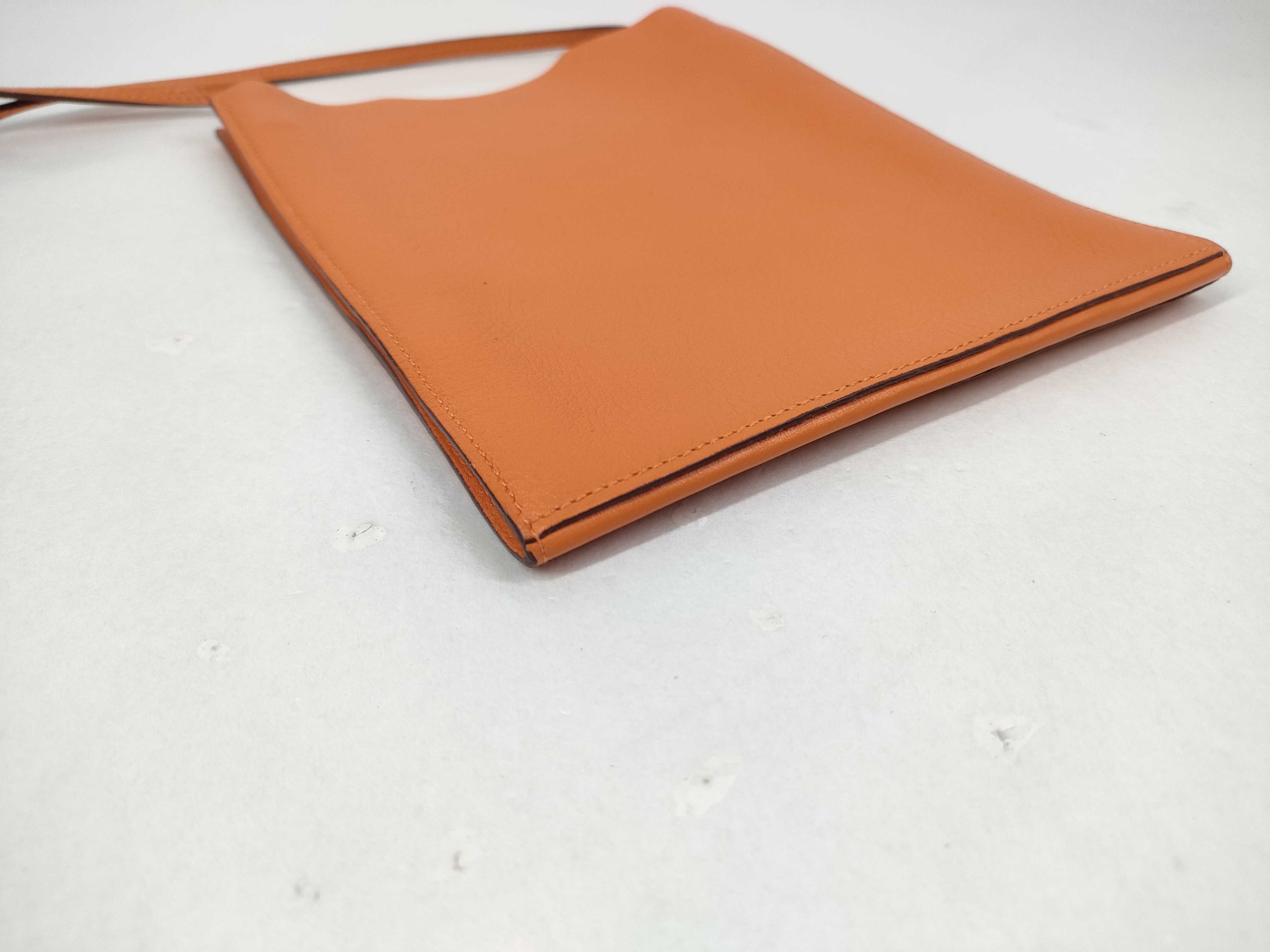 Onimetou 2 Veau Swift Orange Shoulder Bag — view 4