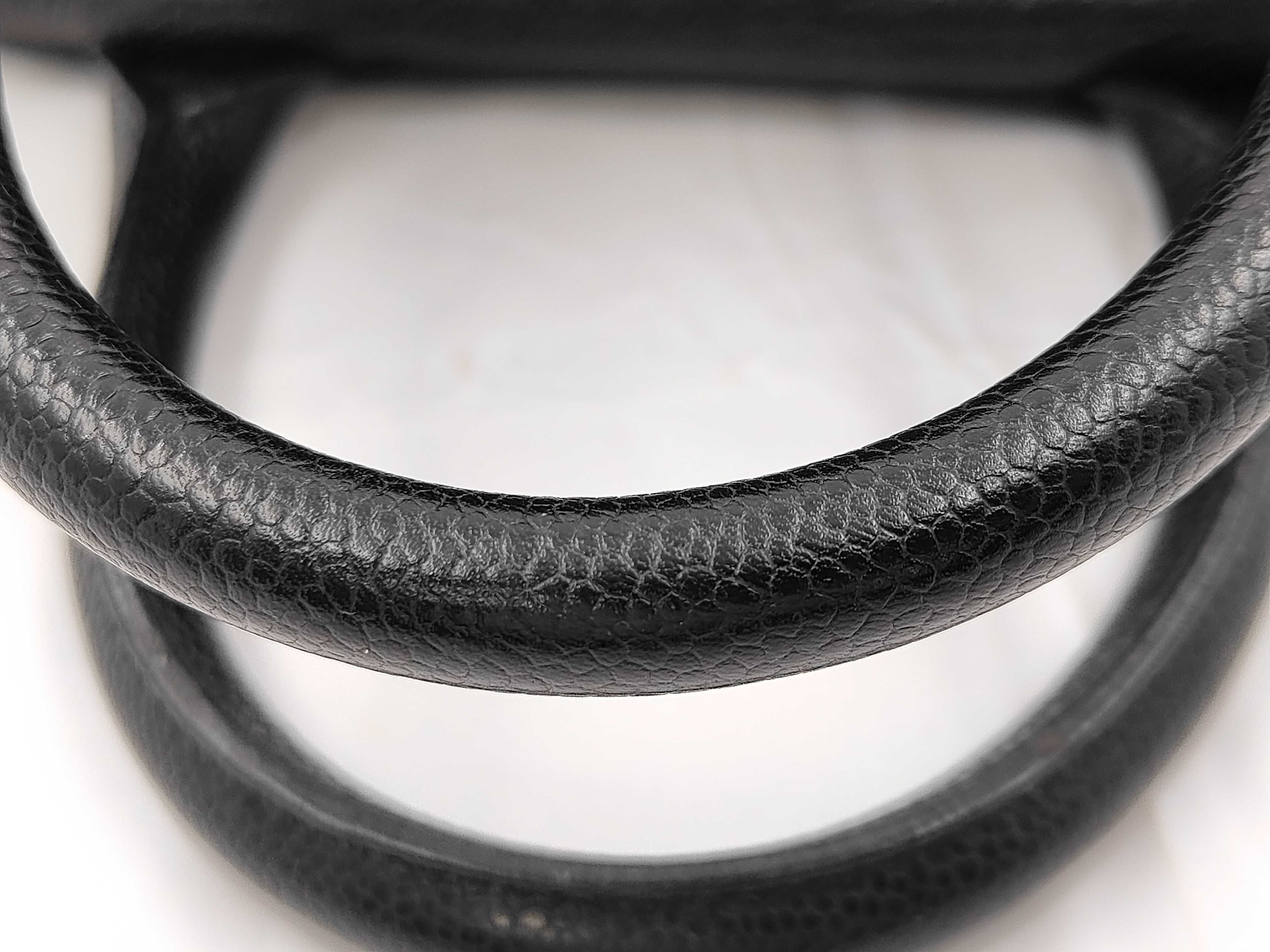 Caviar Skin Black Handbag — view 4