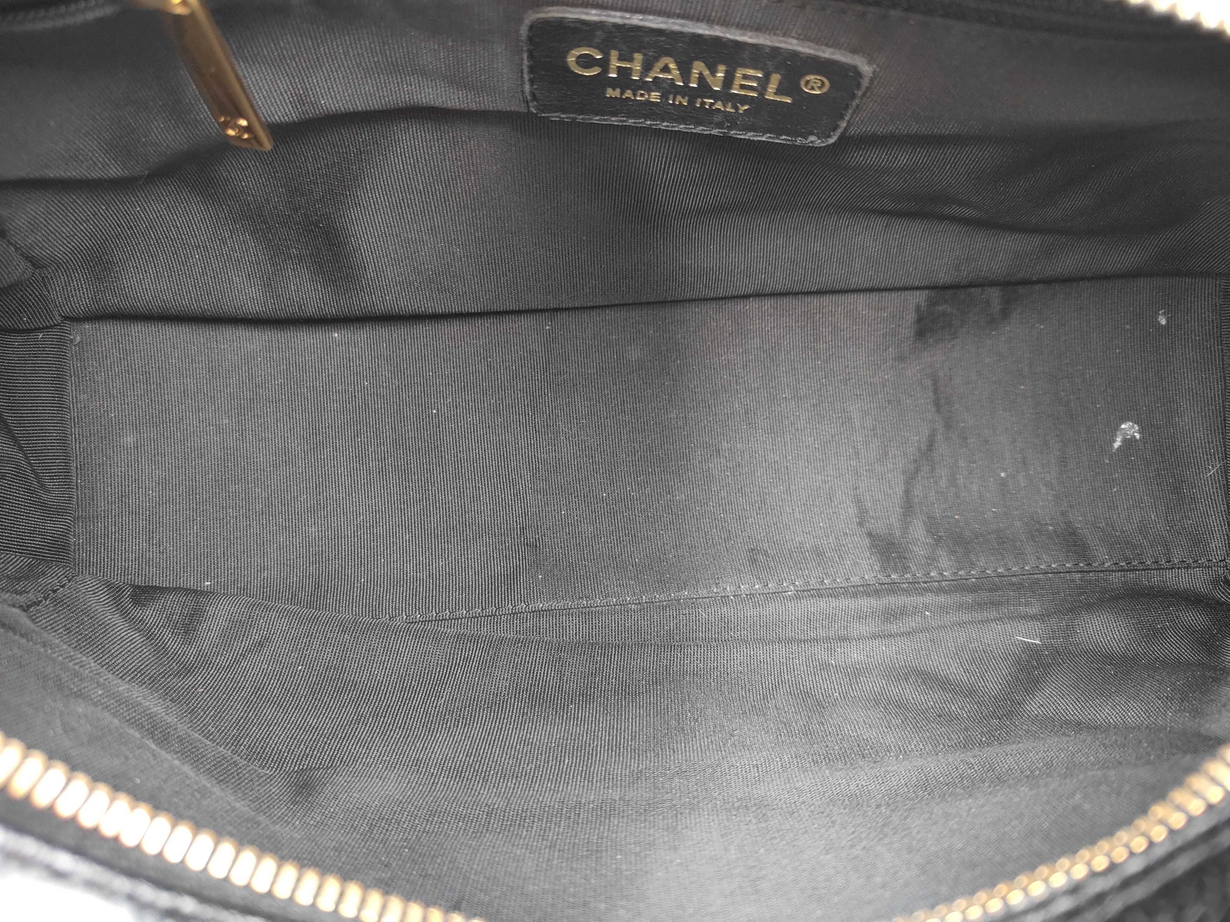 Caviar Skin Black Handbag — view 8
