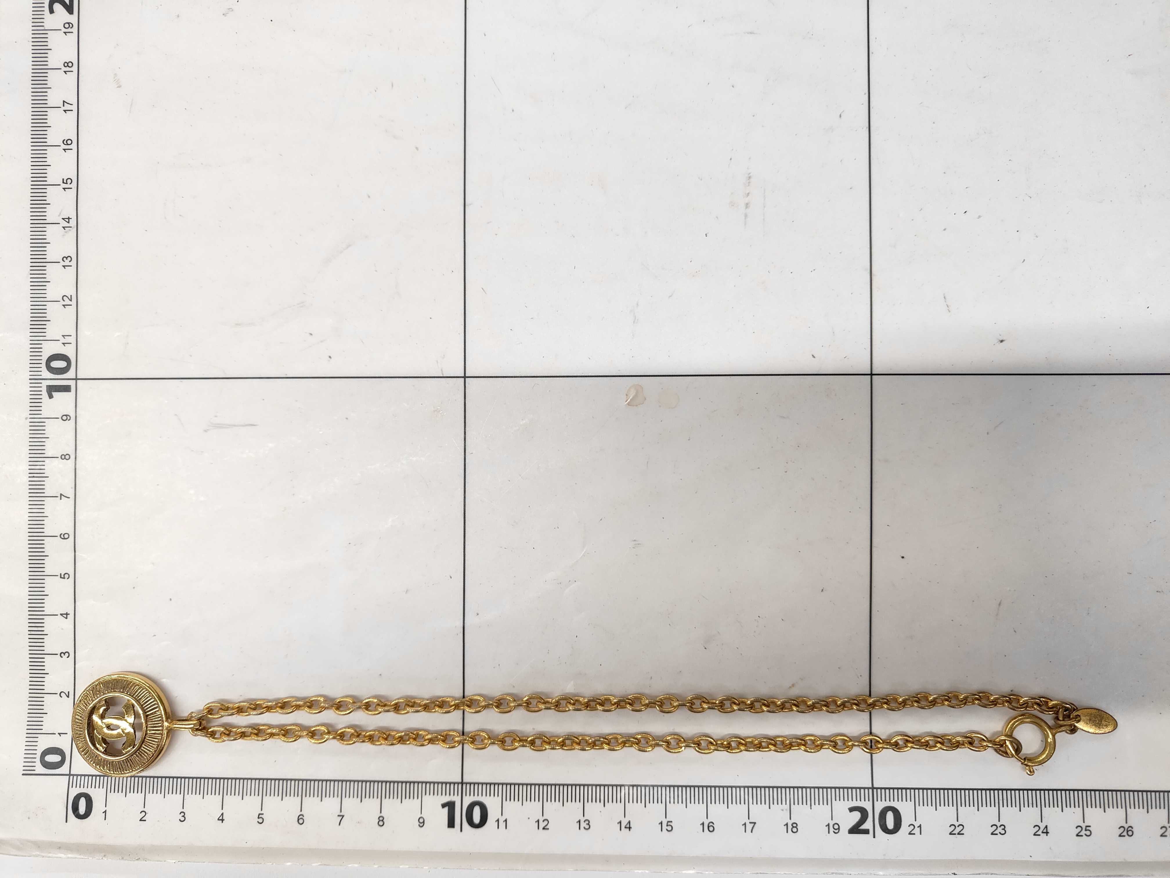 Coco Gold Circle Necklace — view 6