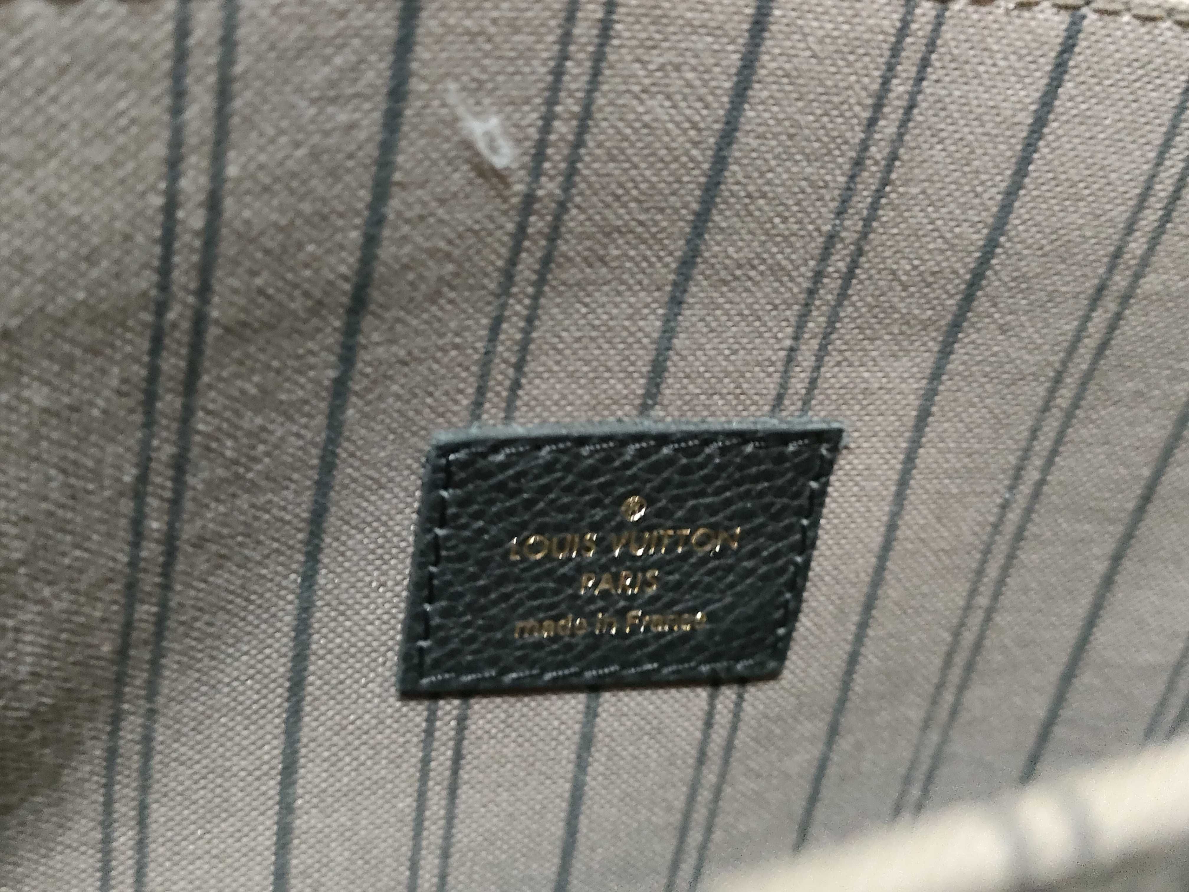 Monogram Empreinte Pochette Métis MM M41487 AR1240 Black Handbag (Shoulder strap not included) — view 12