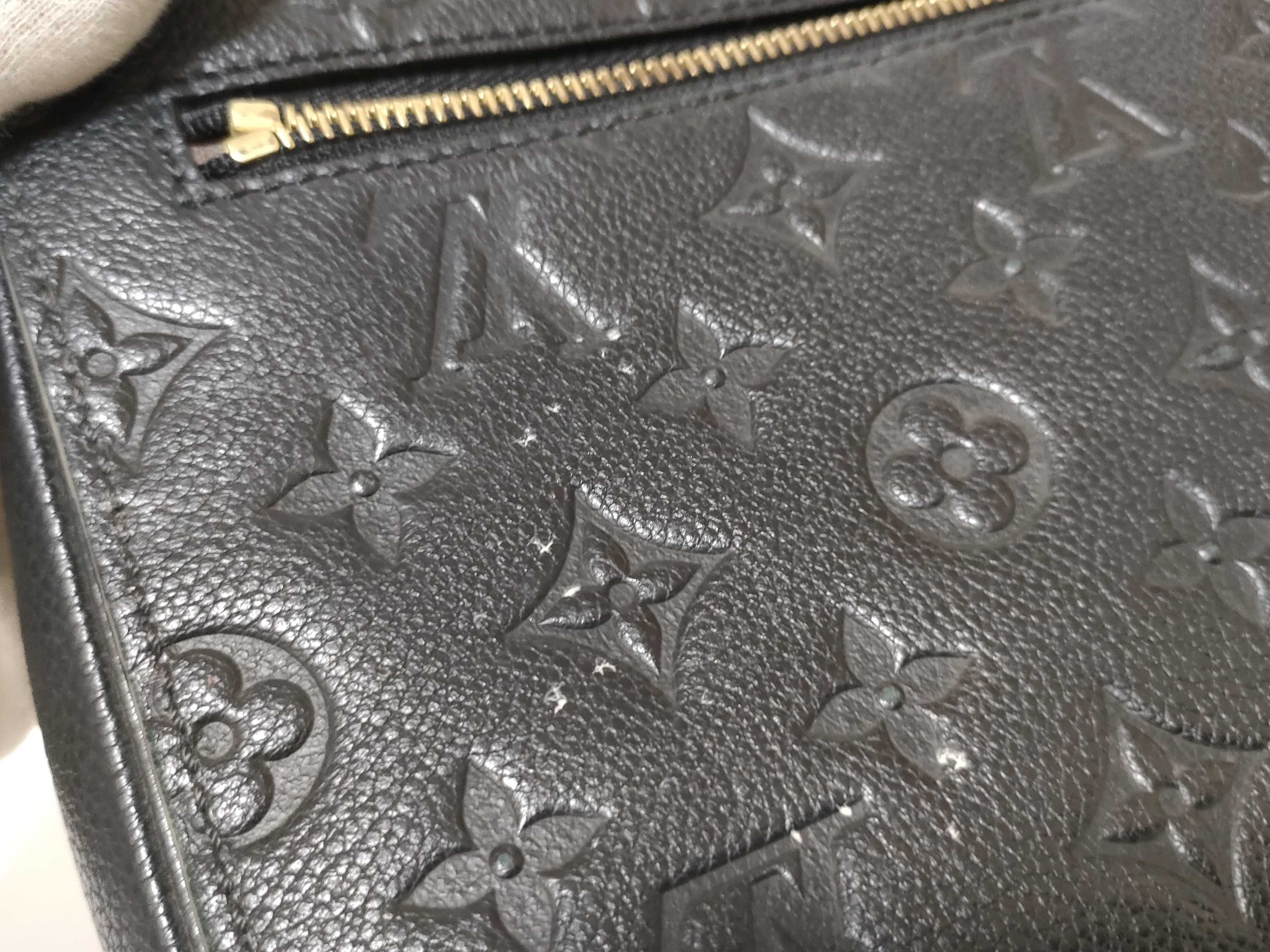 Monogram Empreinte Pochette Métis MM M41487 AR1240 Black Handbag (Shoulder strap not included) — view 14
