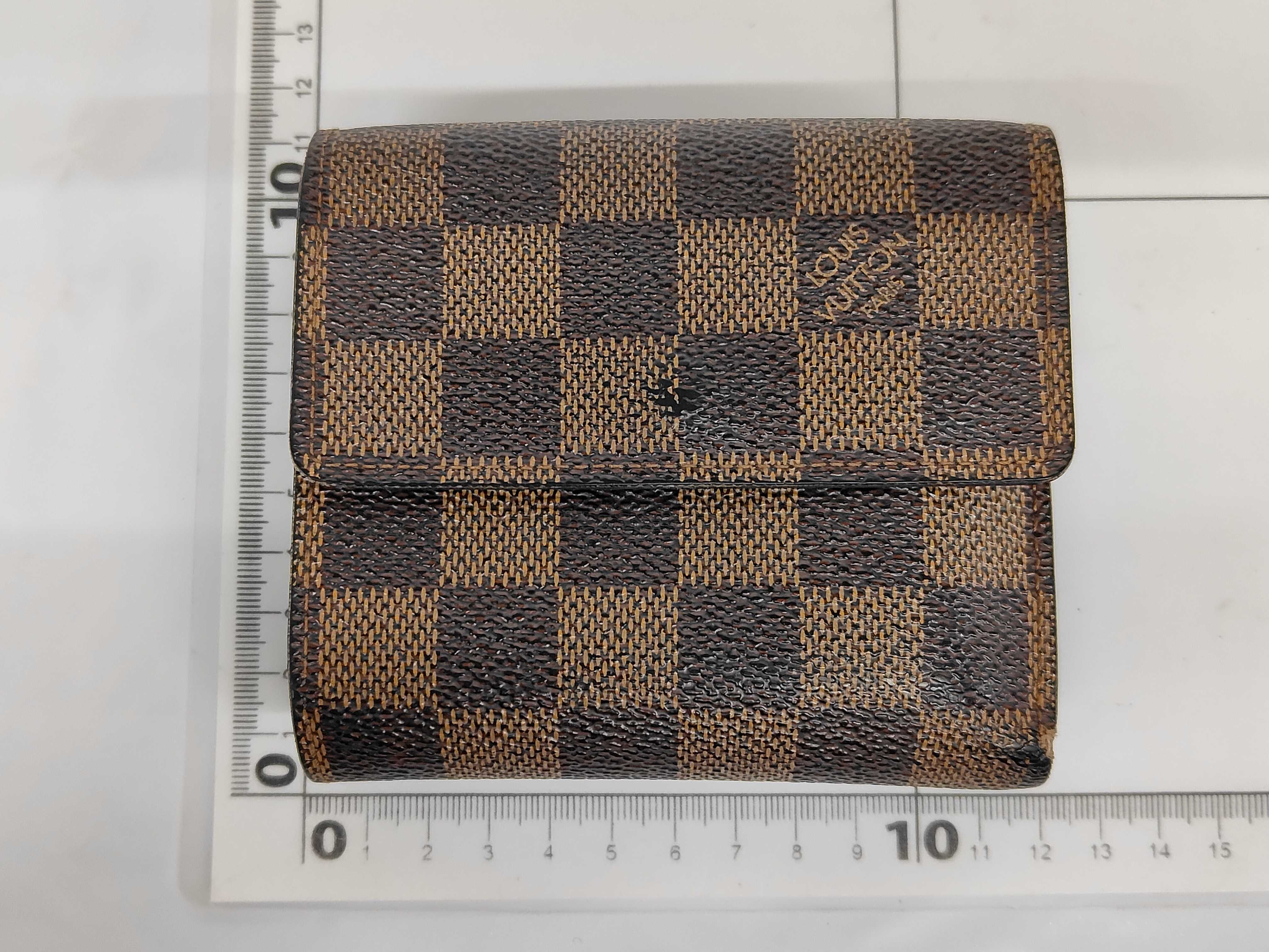 Damier Porte Monnaie Billet Carte Credit Wallet — view 2