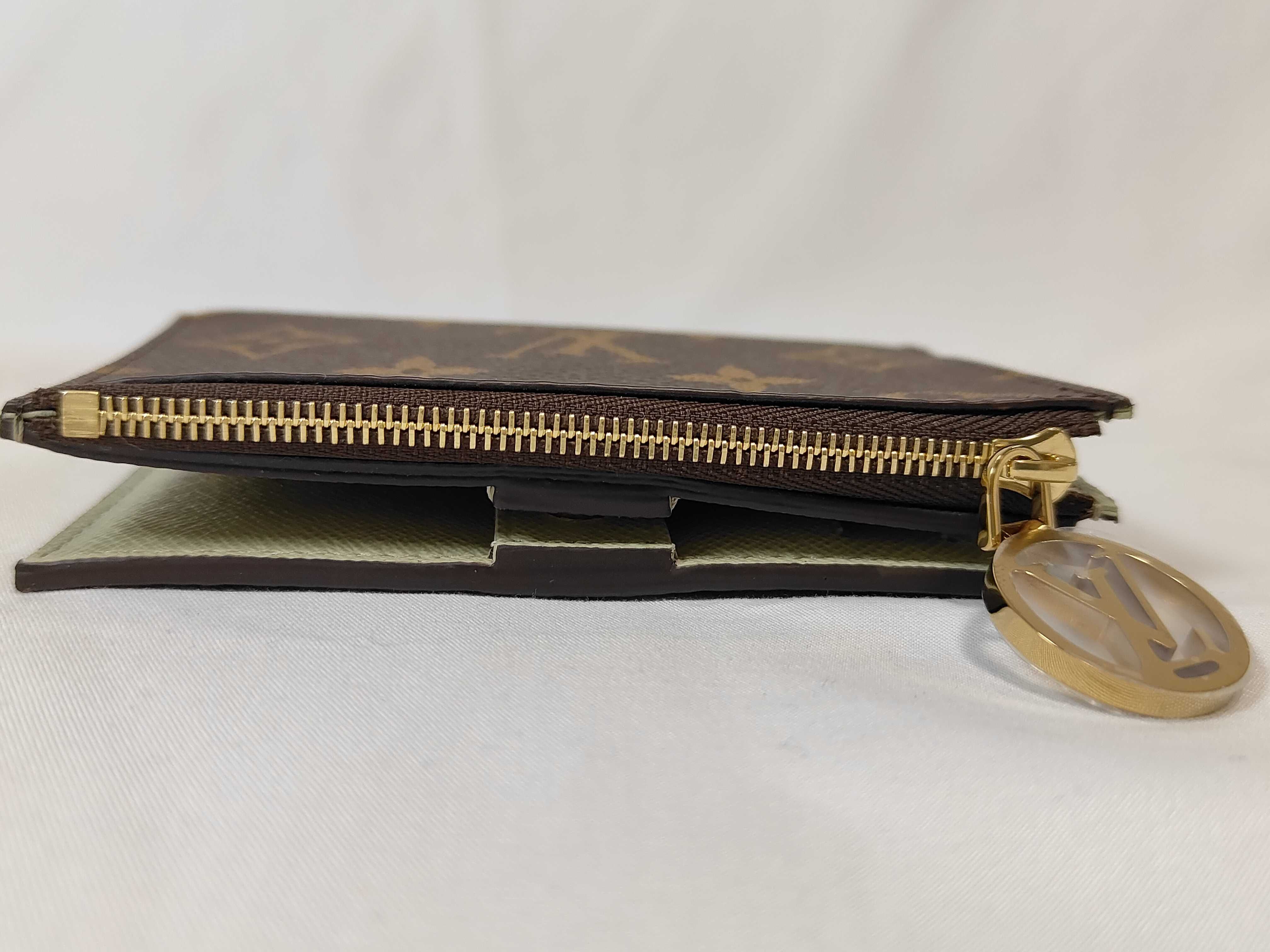 Monogram Portefeuille Lisa Asnières Green Bi-fold Wallet RFID M25693 Wallet — view 6