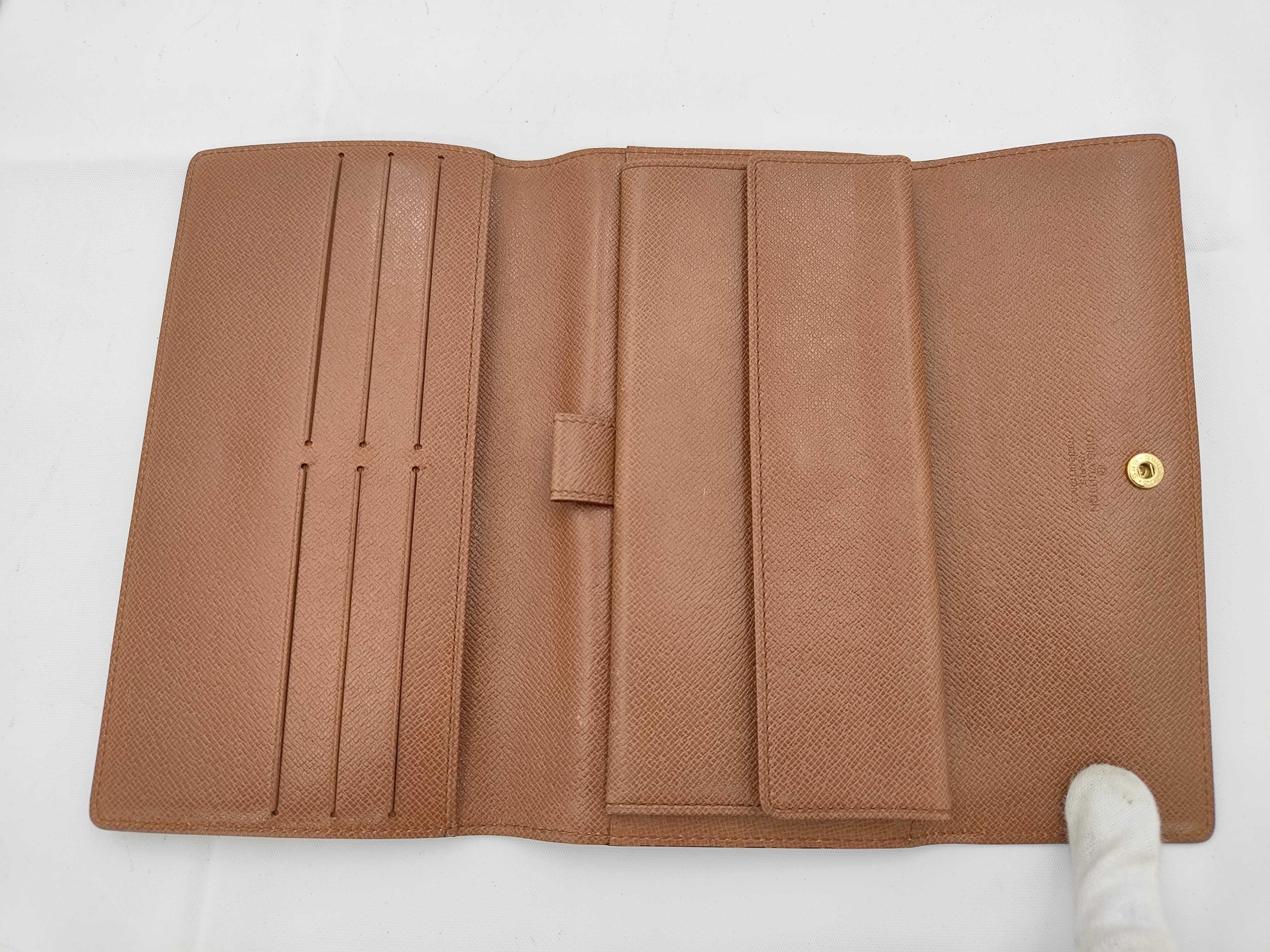 Monogram Louis Vuitton Portefeuille Tresor International Tri-fold Long Wallet Monogram M61215 Wallet — view 4