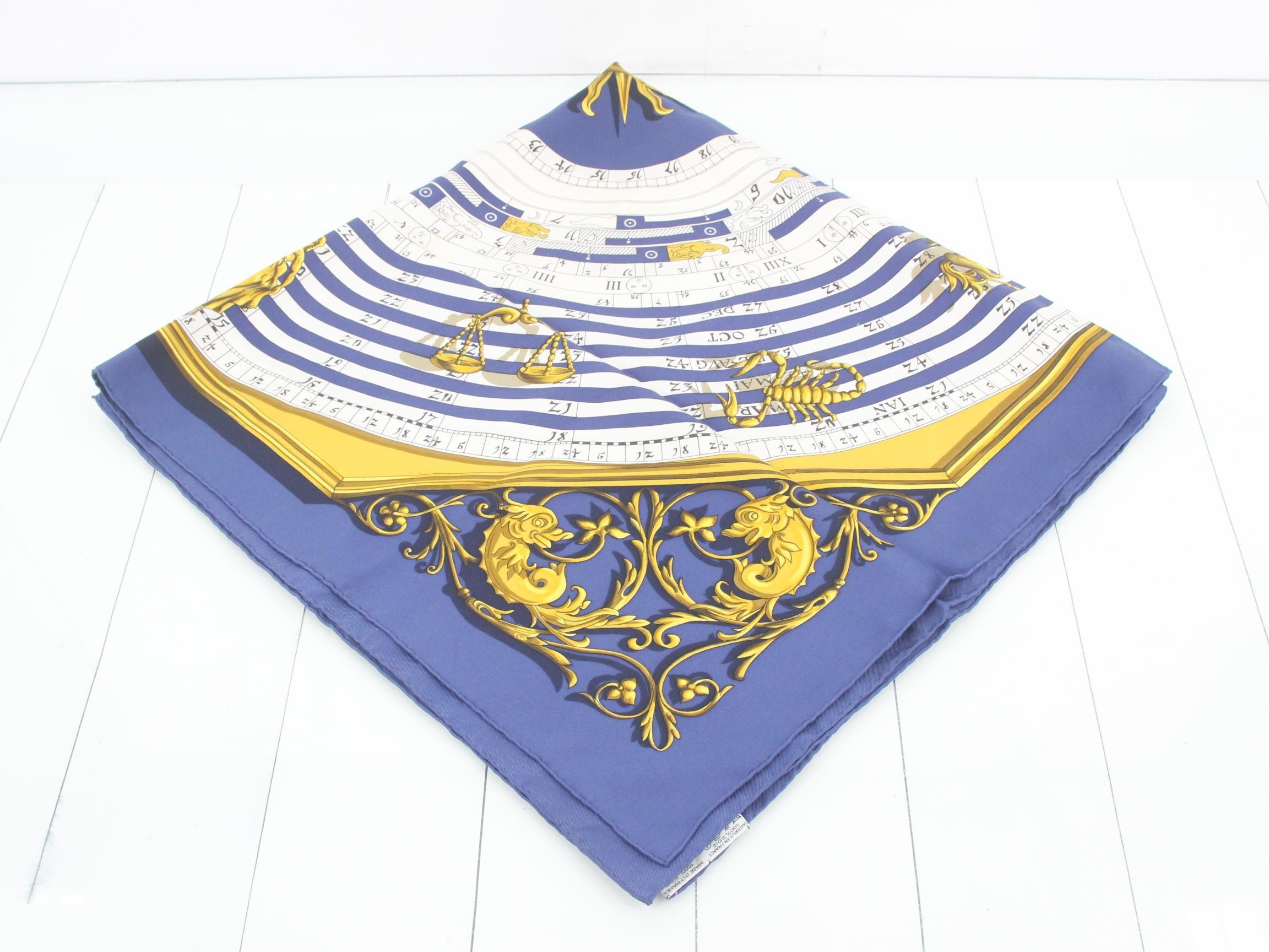 Carre 90 Astrology Silk Scarf — view 2
