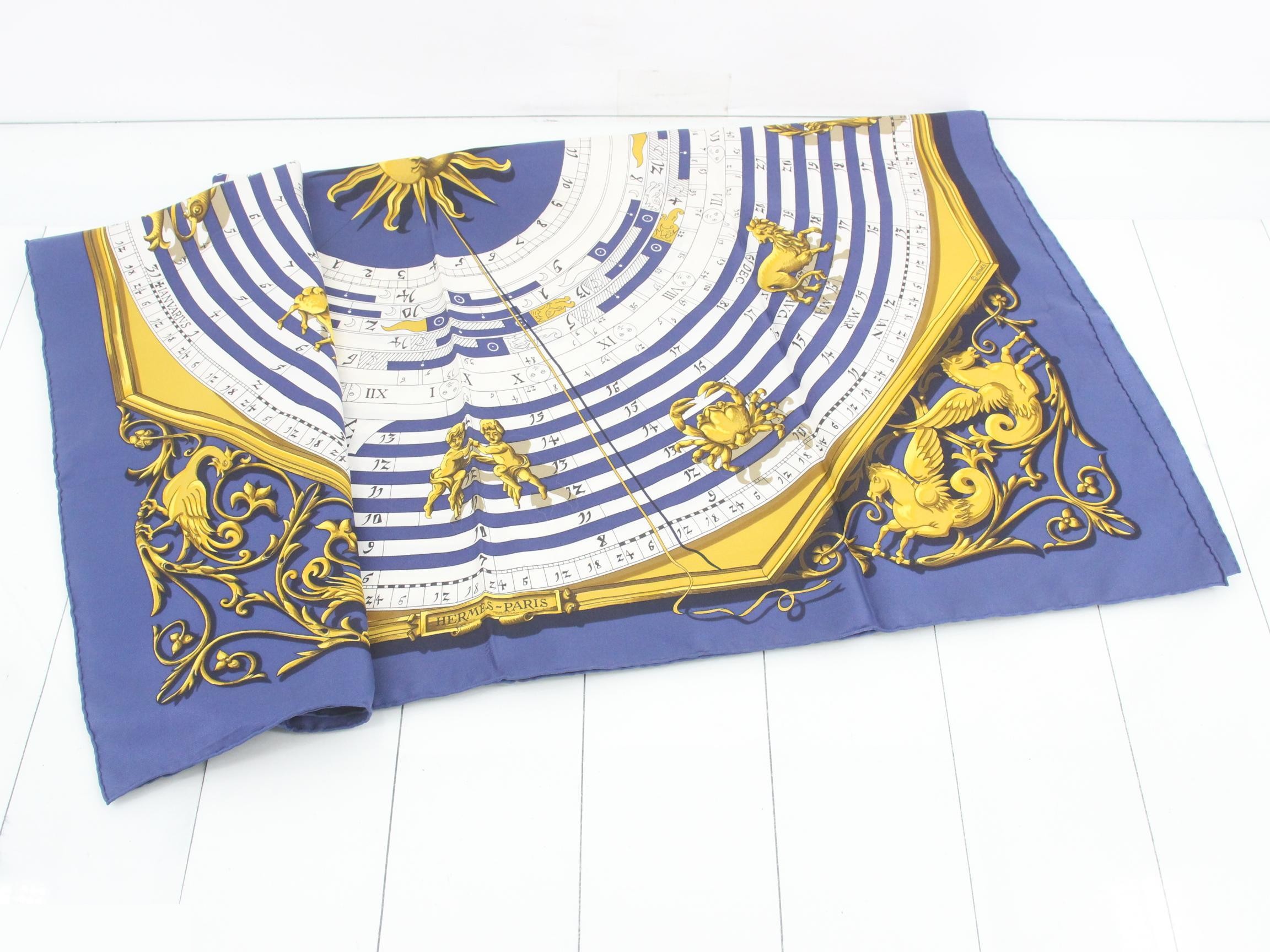 Carre 90 Astrology Silk Scarf — view 3