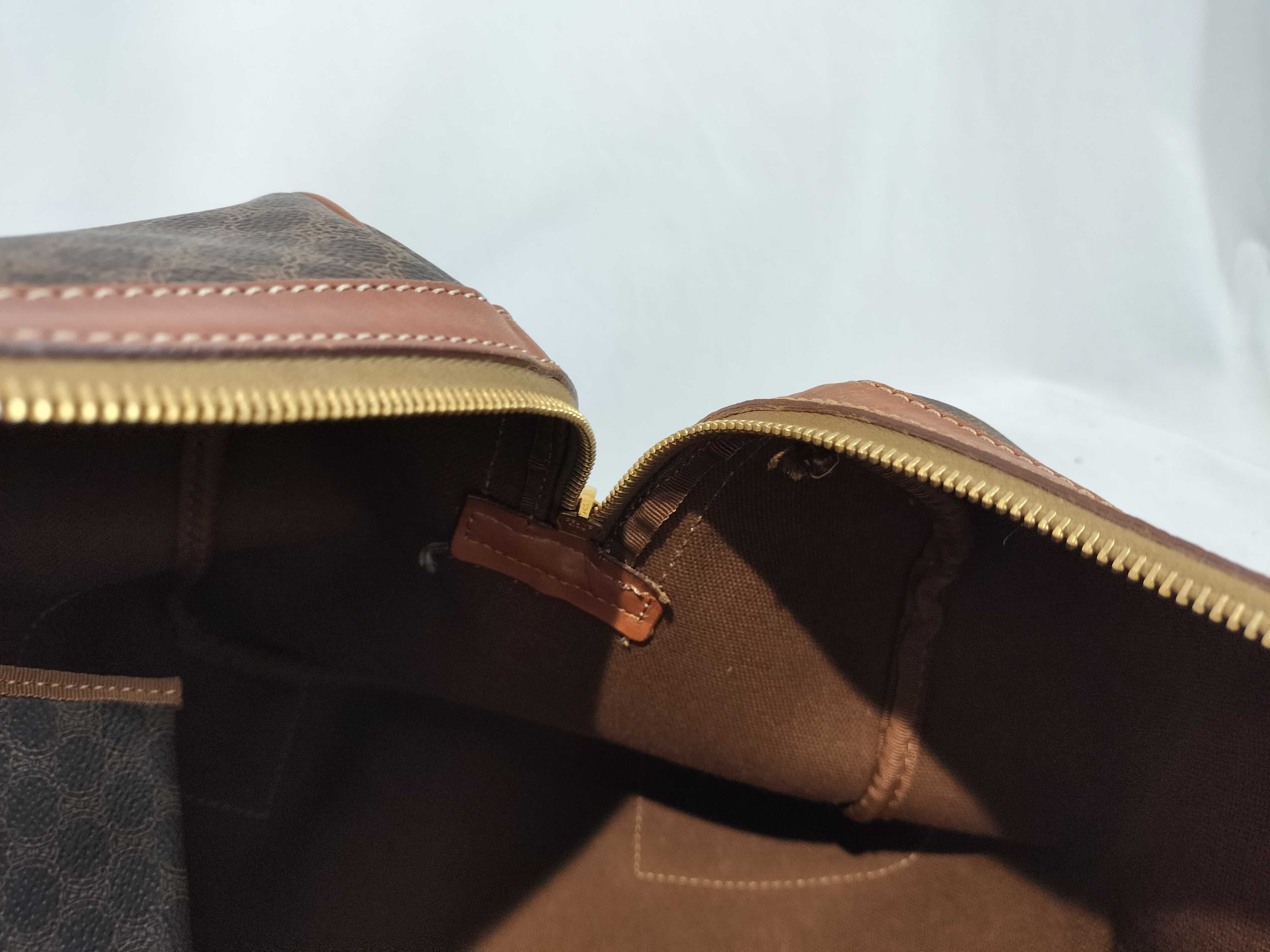 Boston Bag Leather Combination Boston Bag — view 11