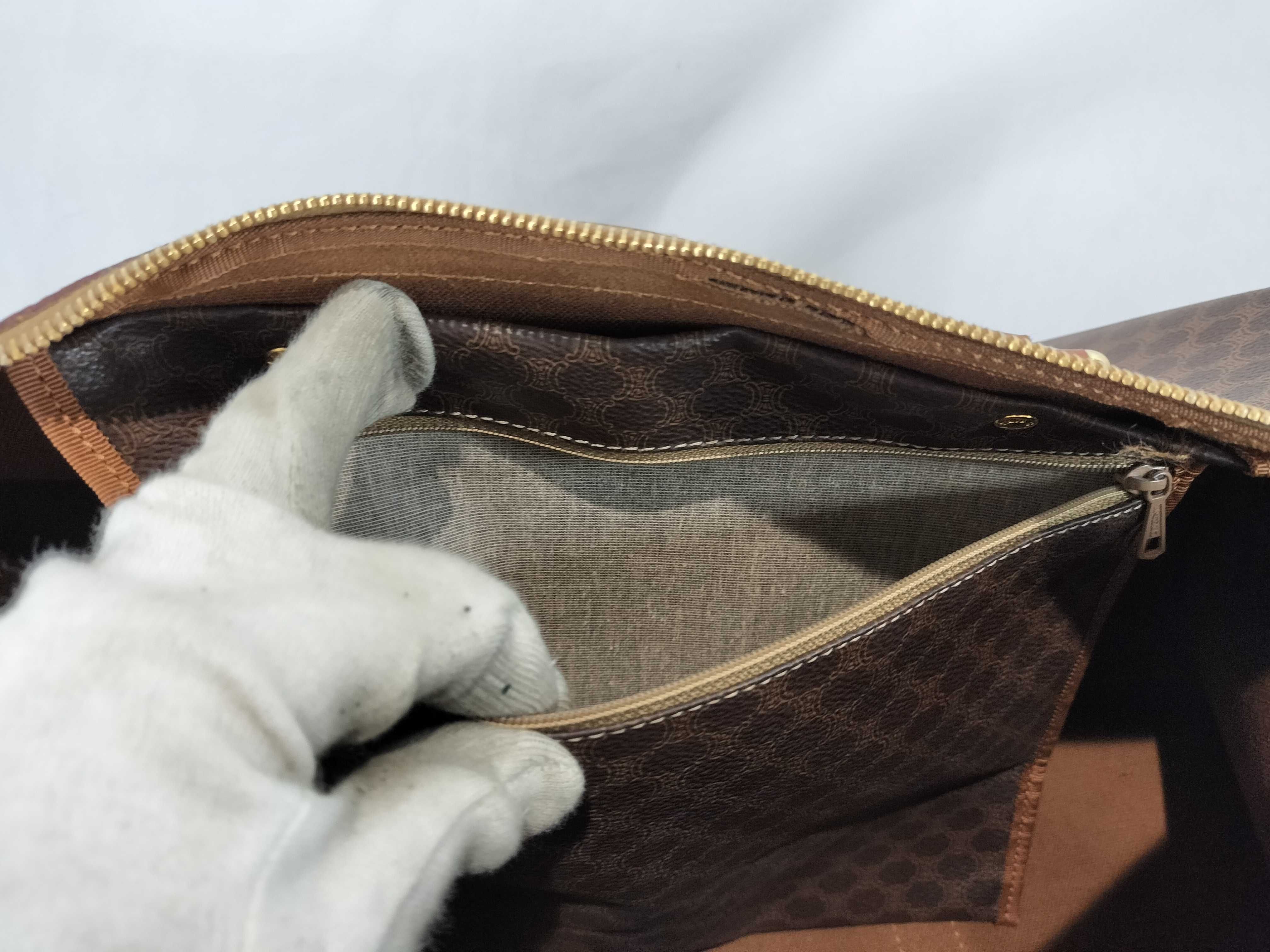 Boston Bag Leather Combination Boston Bag — view 12