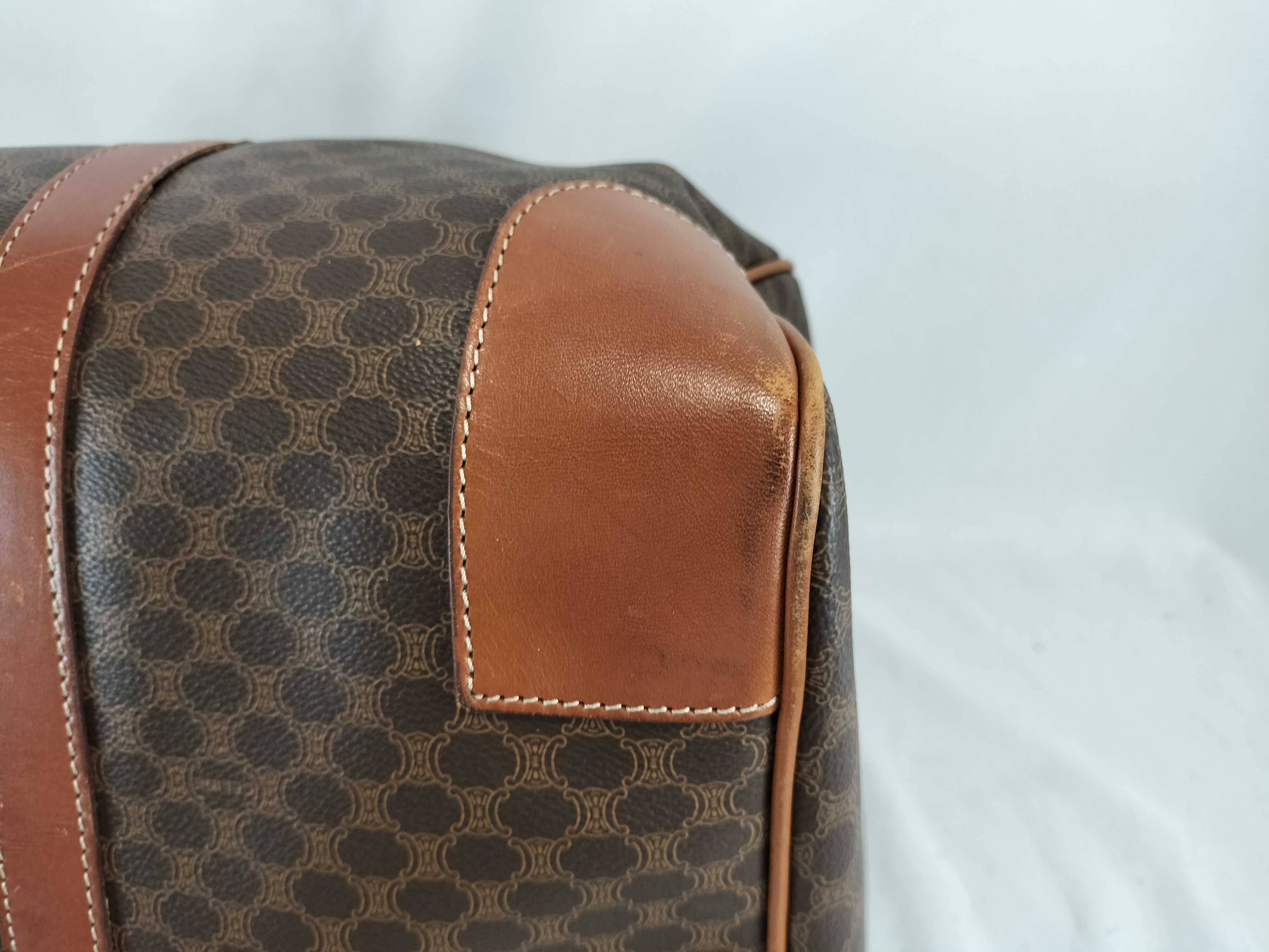 Boston Bag Leather Combination Boston Bag — view 7
