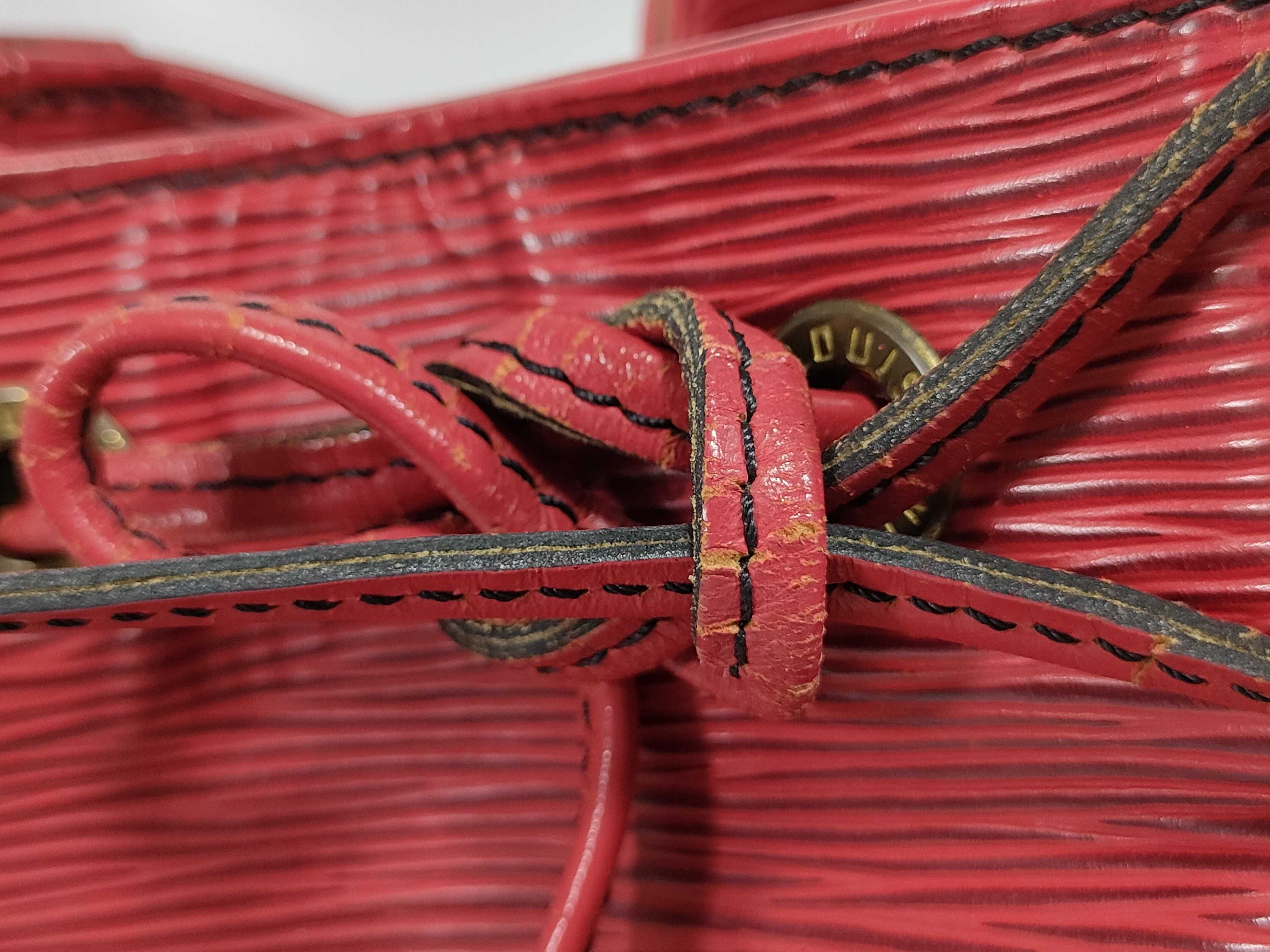 Epi Petit Noé Red Shoulder Bag — view 11