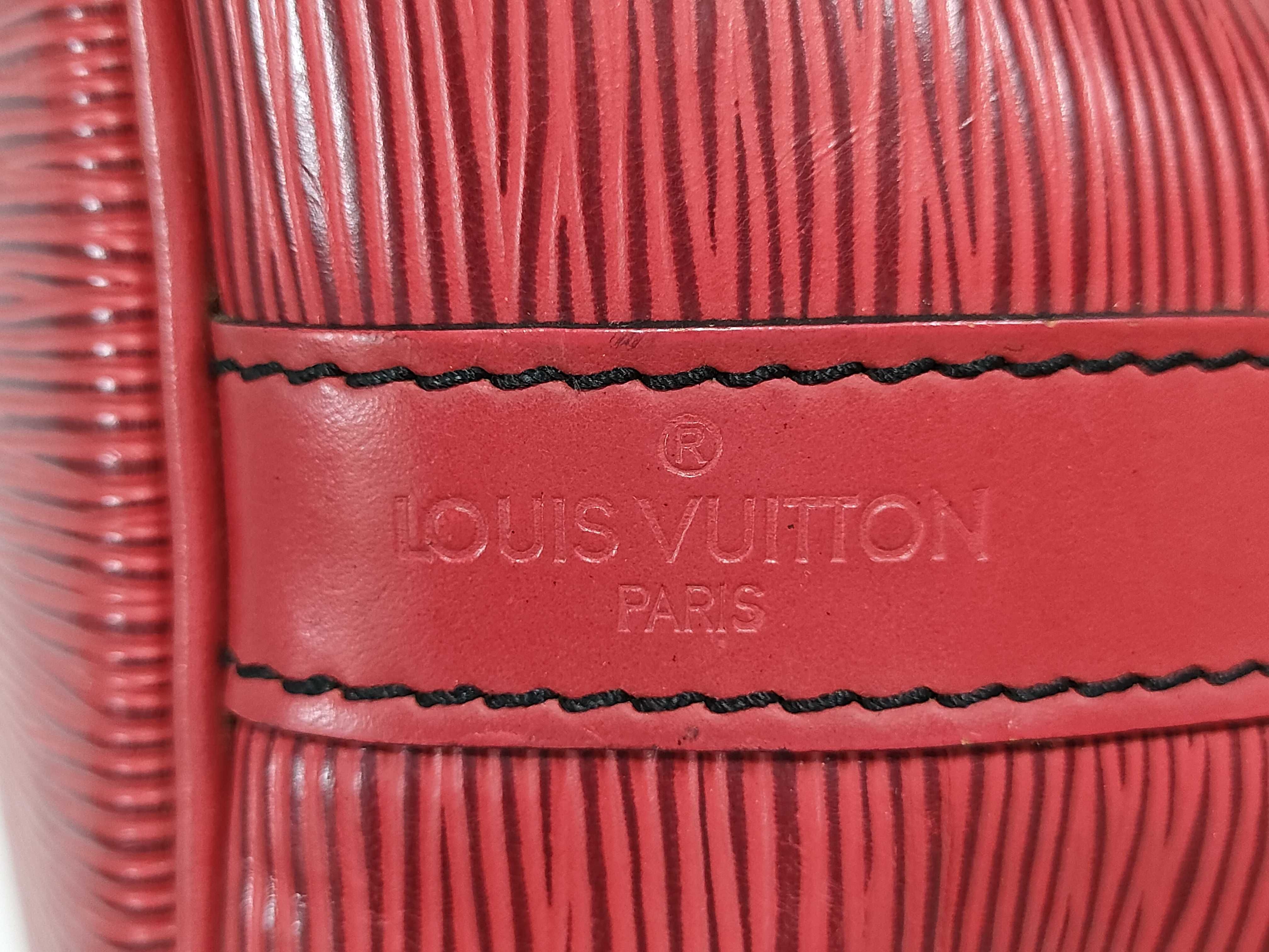 Epi Petit Noé Red Shoulder Bag — view 8
