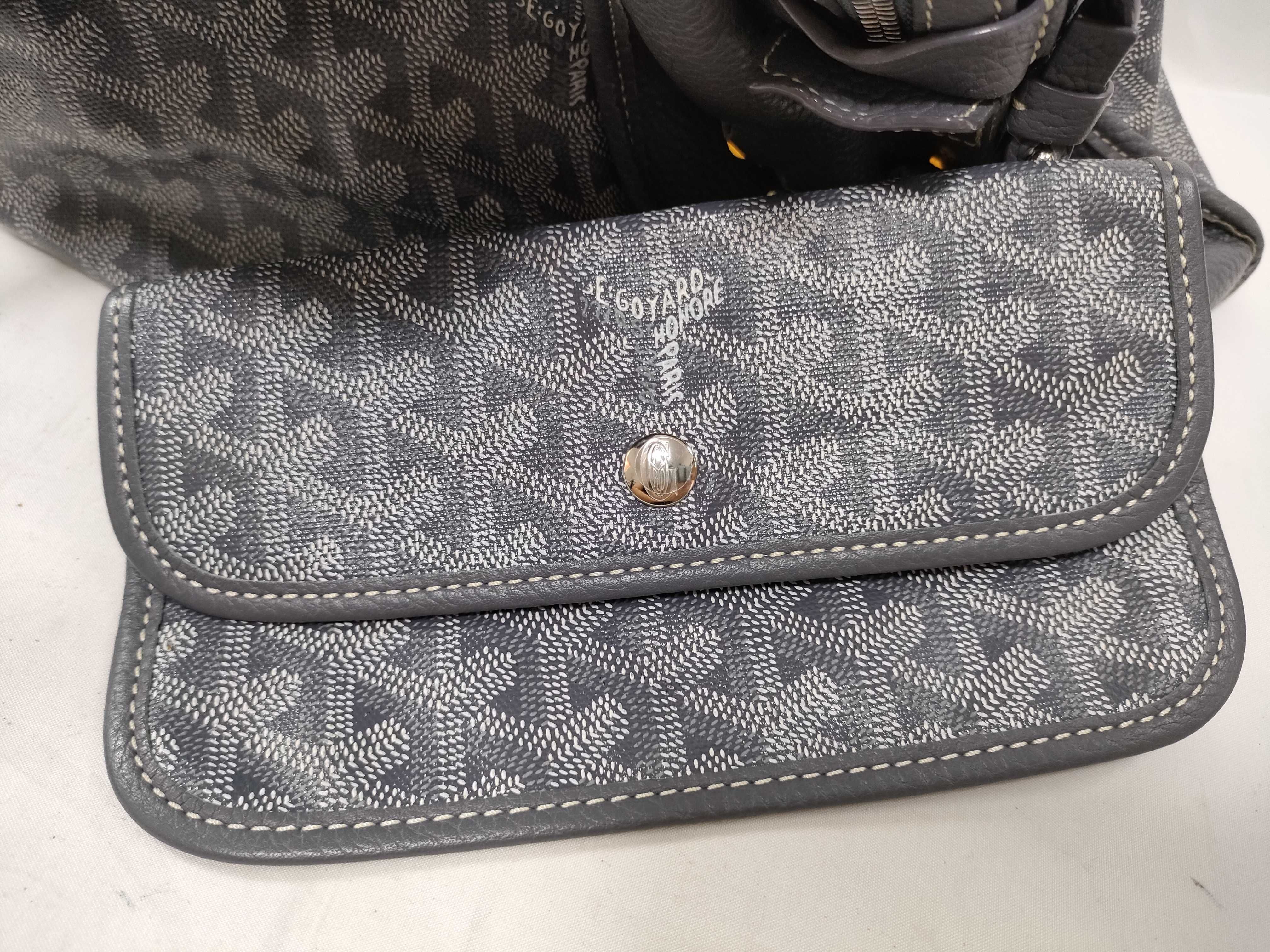 Ardie PM Grey Tote Bag — view 14